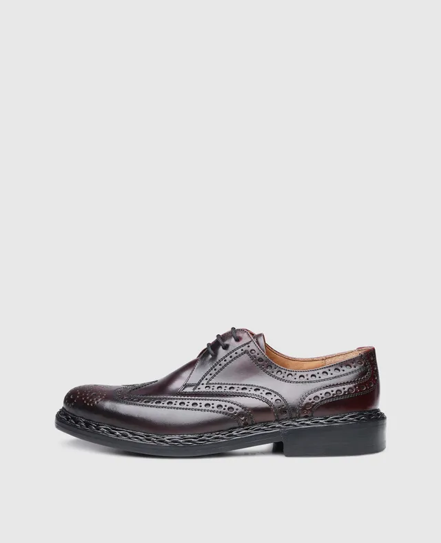 heinrich-dinkelacker-buda-full-brogue-derby-oxblood-cordovan image 1