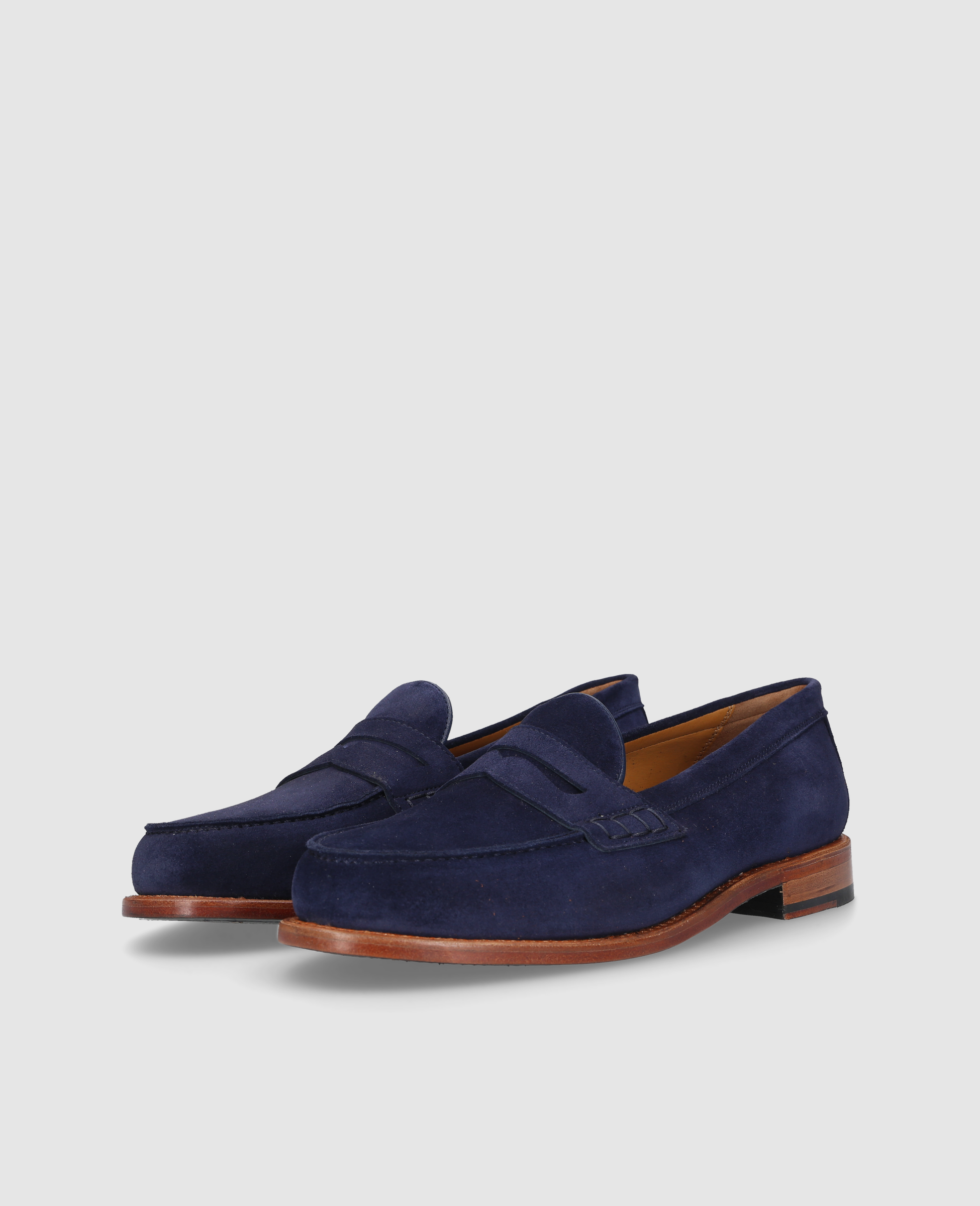 heinrich-dinkelacker-wien-penny-v-loafer-blau-kalbsvelours-2 image 3