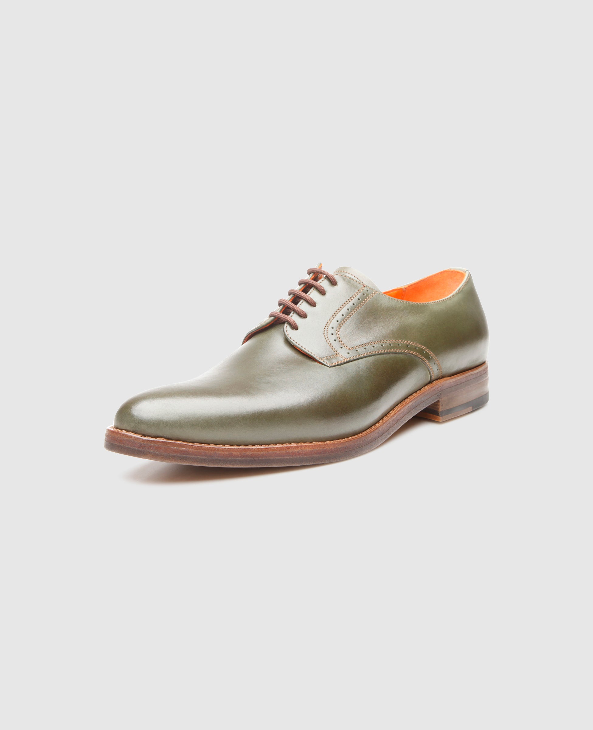 heinrich-dinkelacker-milano-plain-h-schn-rschuh-gr-n image 2