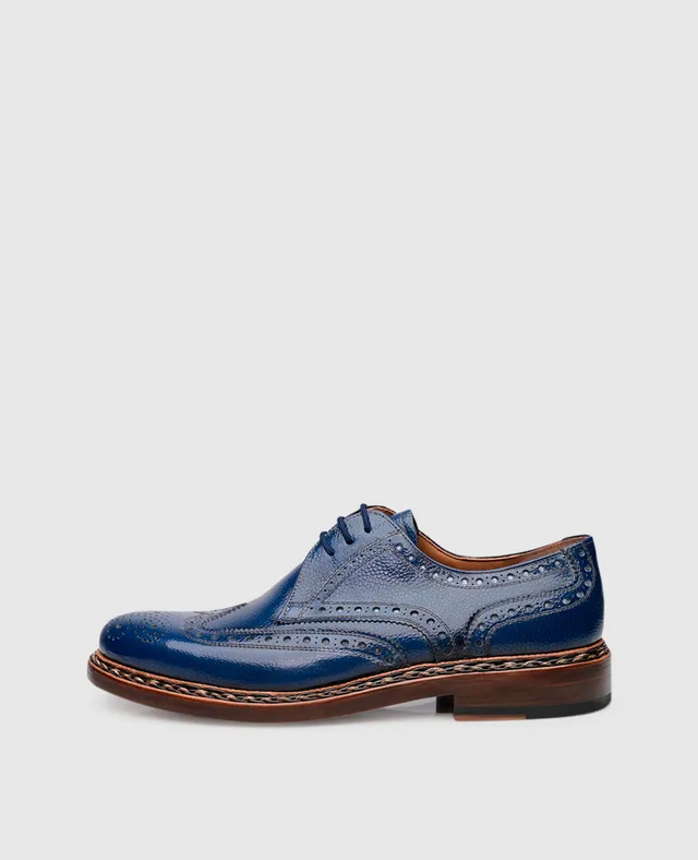 heinrich-dinkelacker-buda-full-brogue-ag-derby-blau-leder image 1