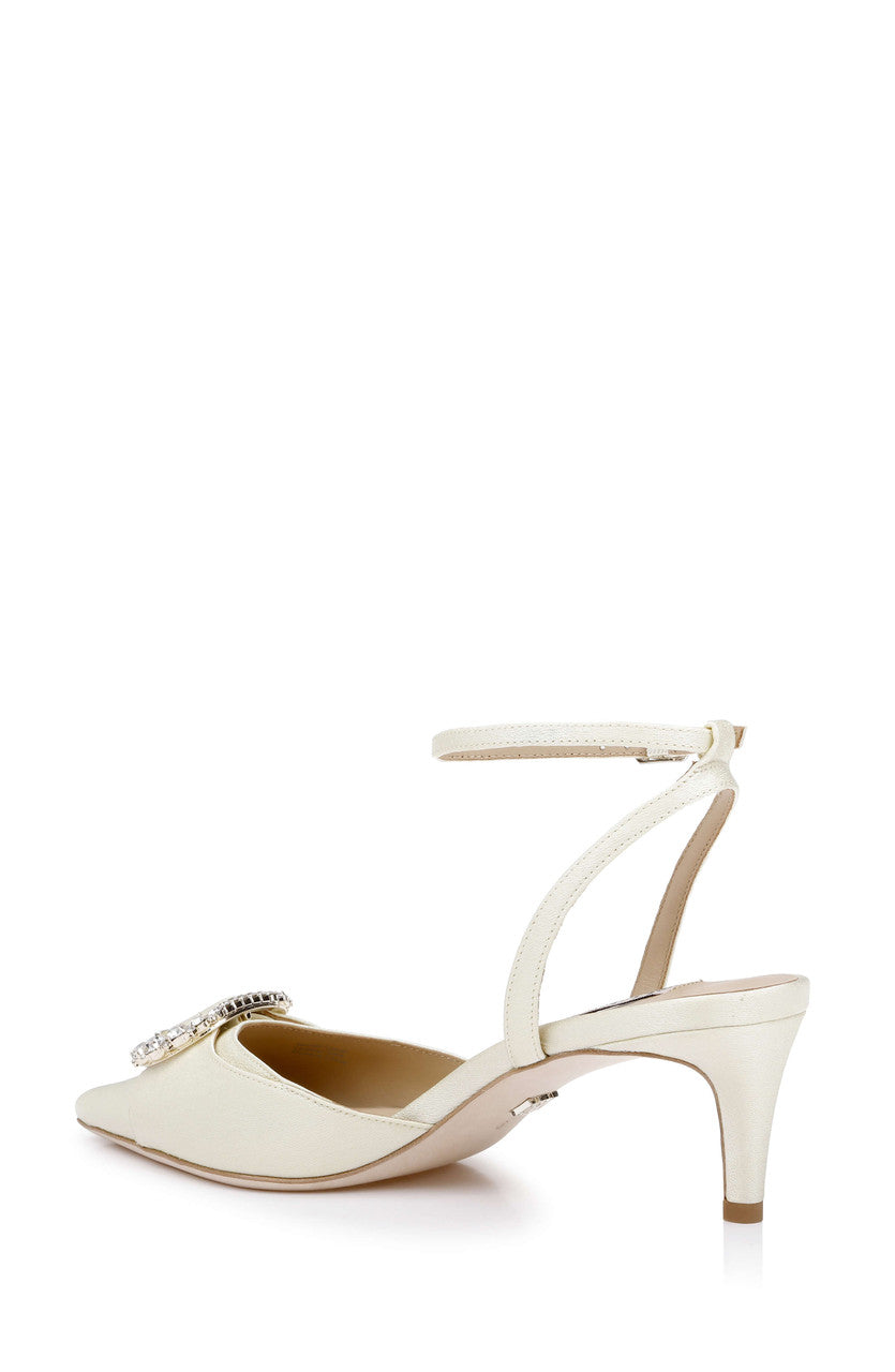 badgley-mischka-odesza-pumps-crepe-wei-kittenabsatz-55mm image 3