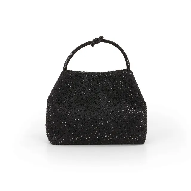 badgley-mischka-joy-mini-bucket-tasche-schwarz-kristall image 1