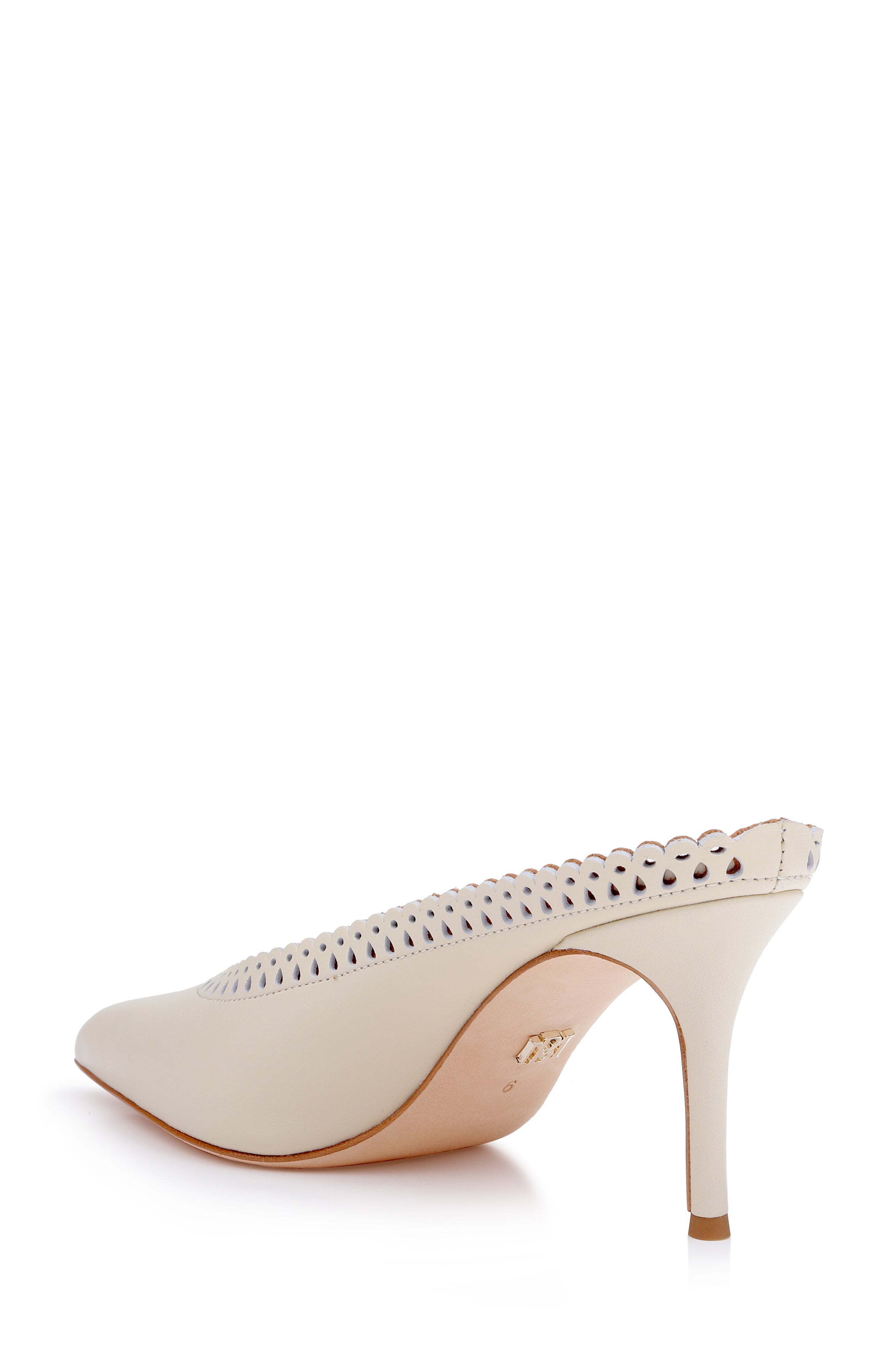 badgley-mischka-rylie-mule-cream-white-leder-stiletto image 8