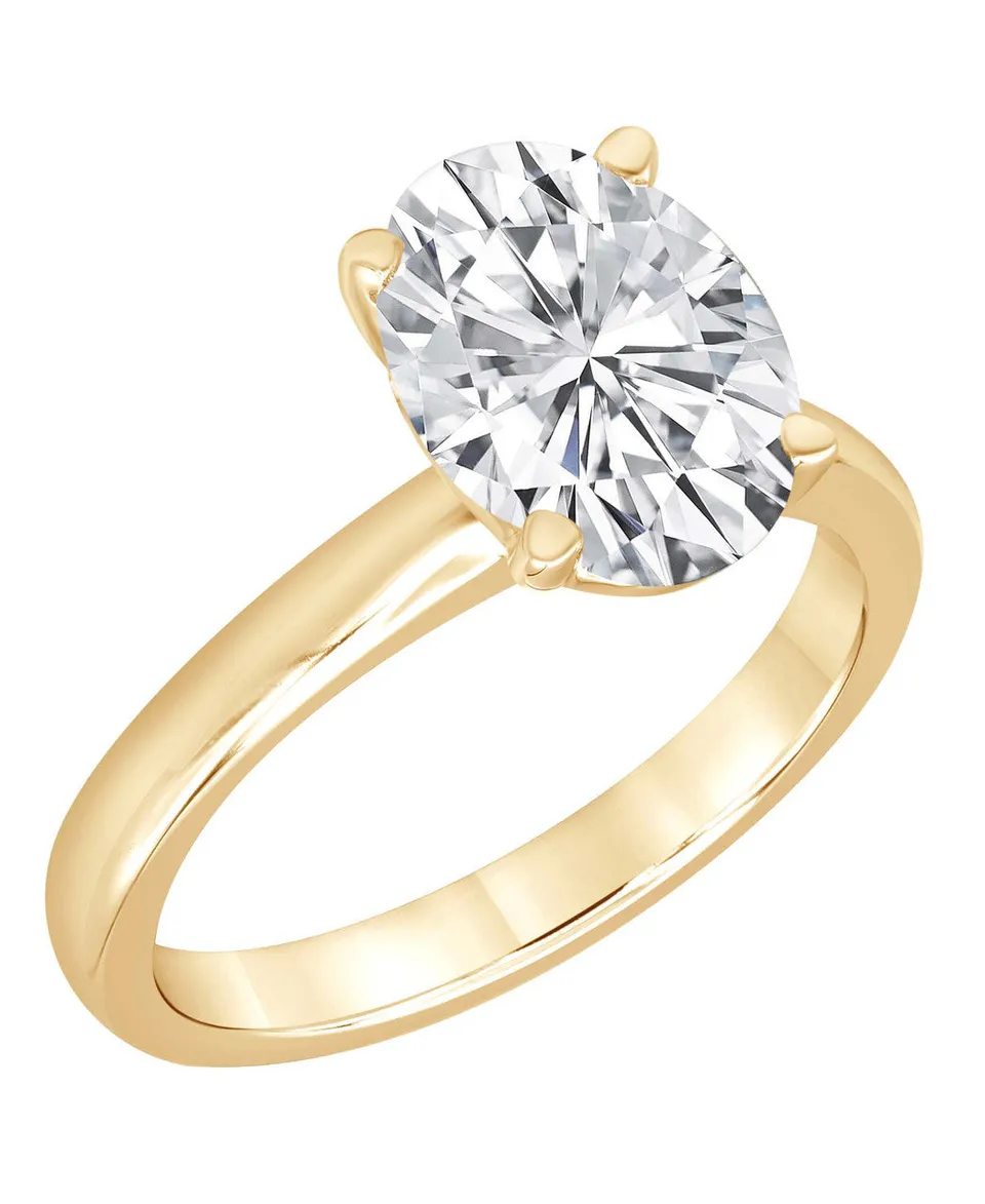 badgley-mischka-jewelry-oval-verlobungsring-ros-gold-4-ct image 1