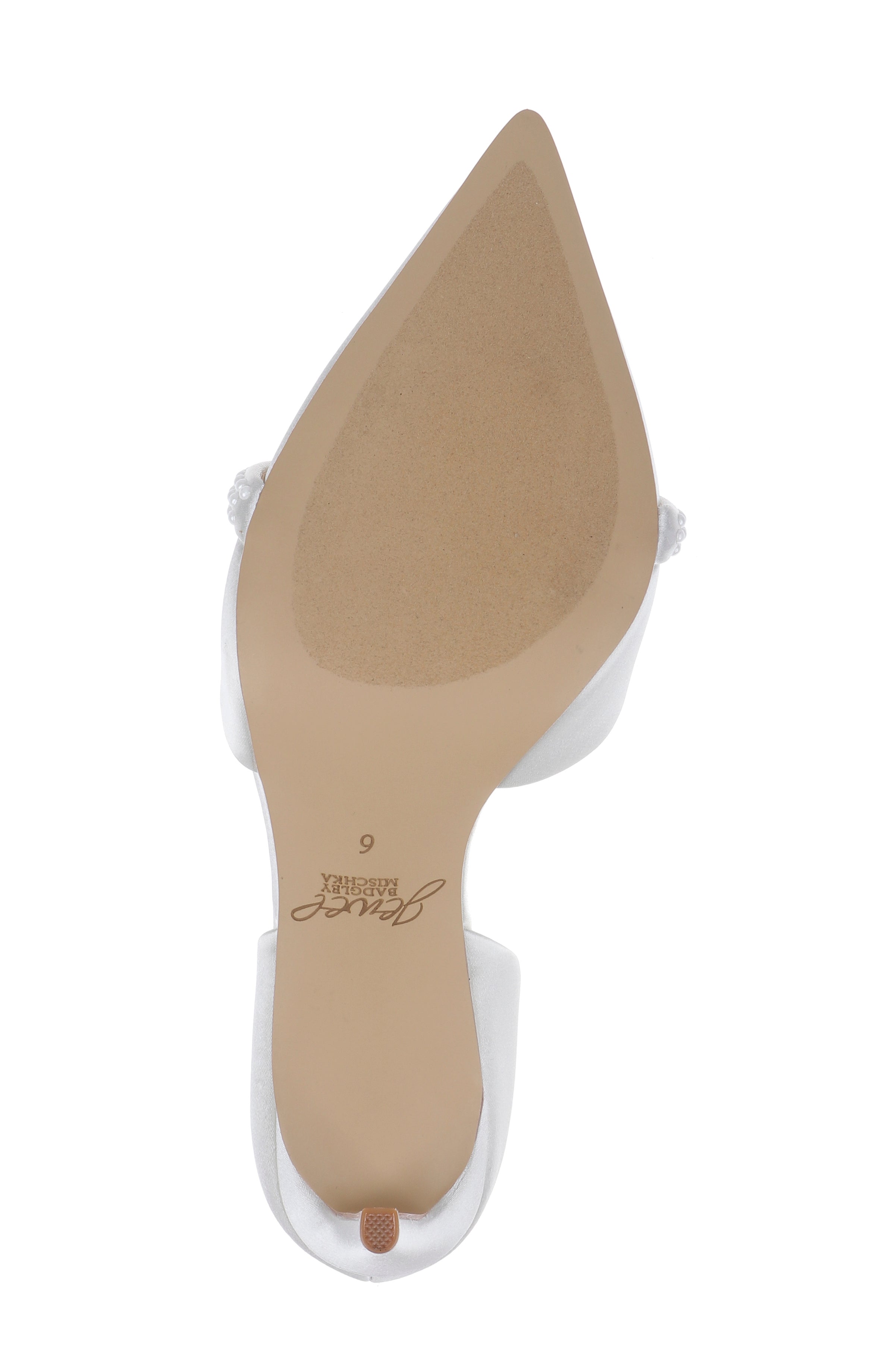badgley-mischka-zoey-pointed-toe-d-orsay-pumps-ivory-satin-perlen image 6