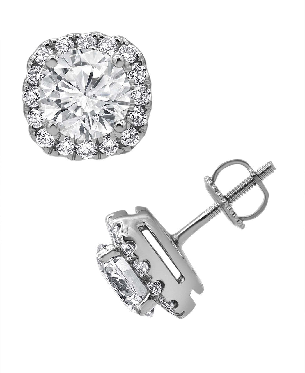 badgley-mischka-cushion-ohrstecker-wei-gold-labor-diamant image 6