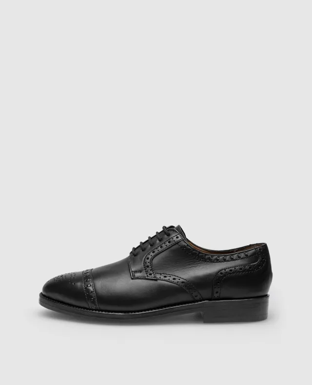 heinrich-dinkelacker-london-half-brogue-sc-herrenschuh-schwarz image 1