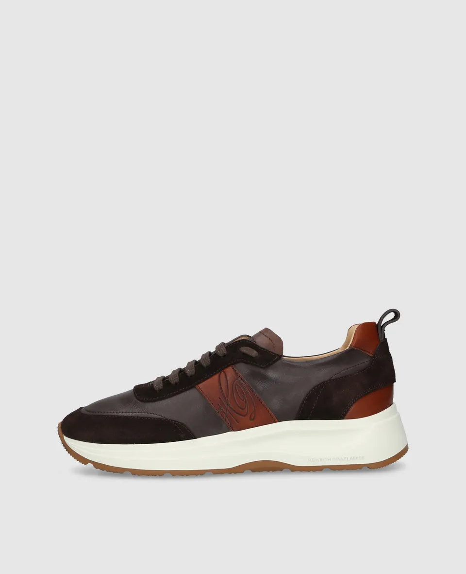 heinrich-dinkelacker-toronto-sneaker-cl-derby-dark-brown-brown image 1