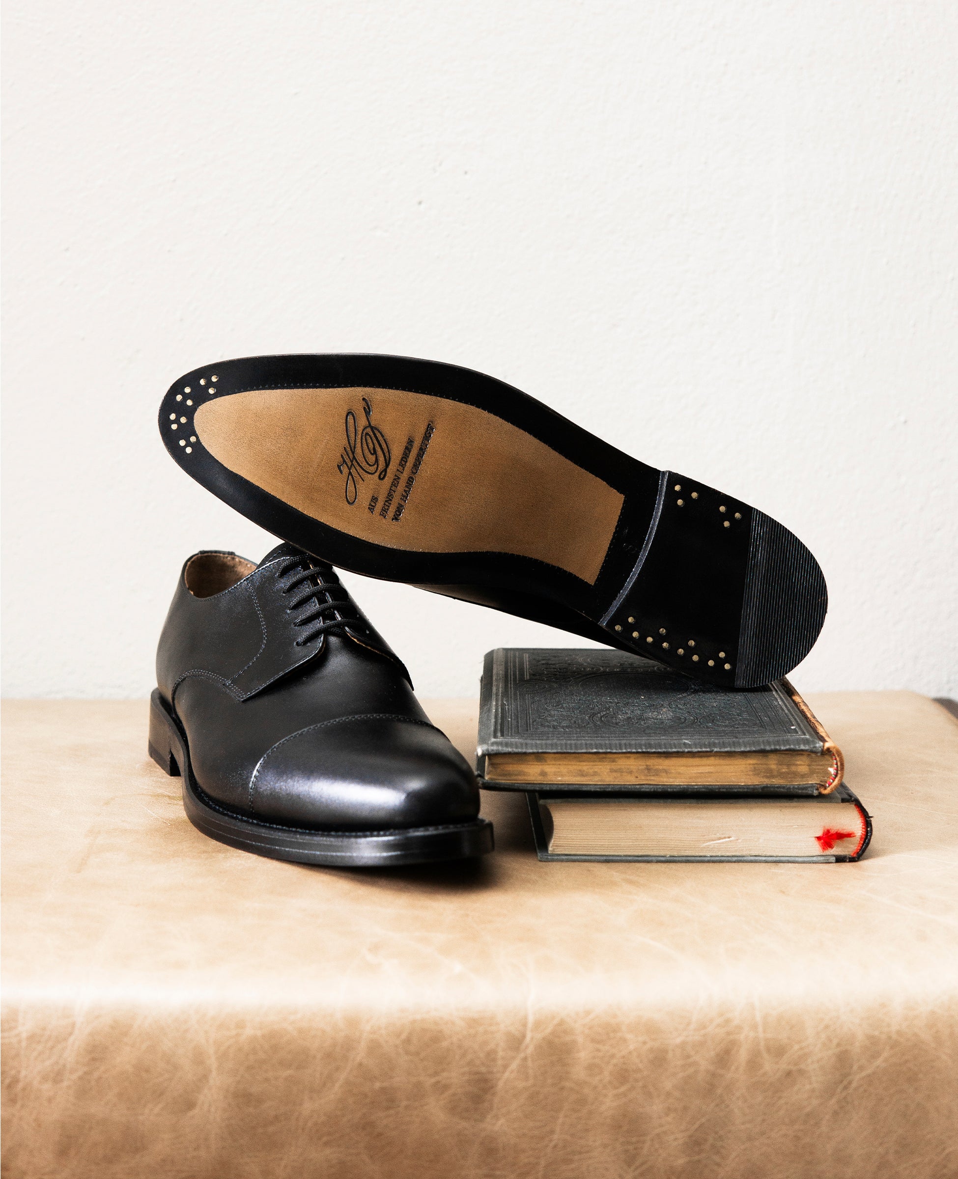 heinrich-dinkelacker-milano-captoe-derby-bc-halbschuh-schwarz-boxcalf image 2