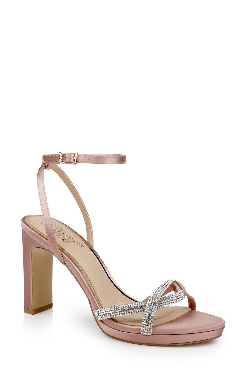 badgley-mischka-fila-plateau-sandale-schwarz image 1