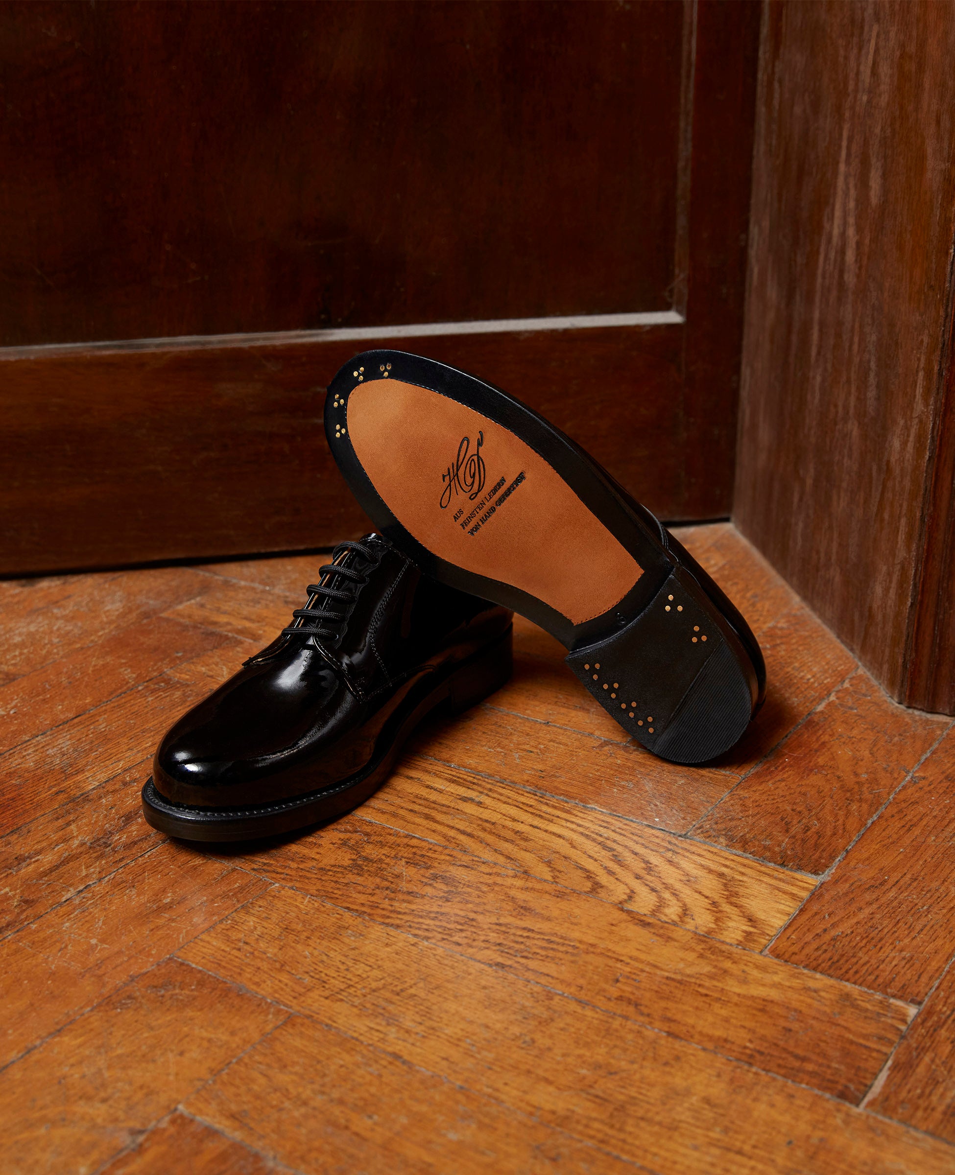 heinrich-dinkelacker-london-plain-pl-herrenschuh-schwarz-lack image 7
