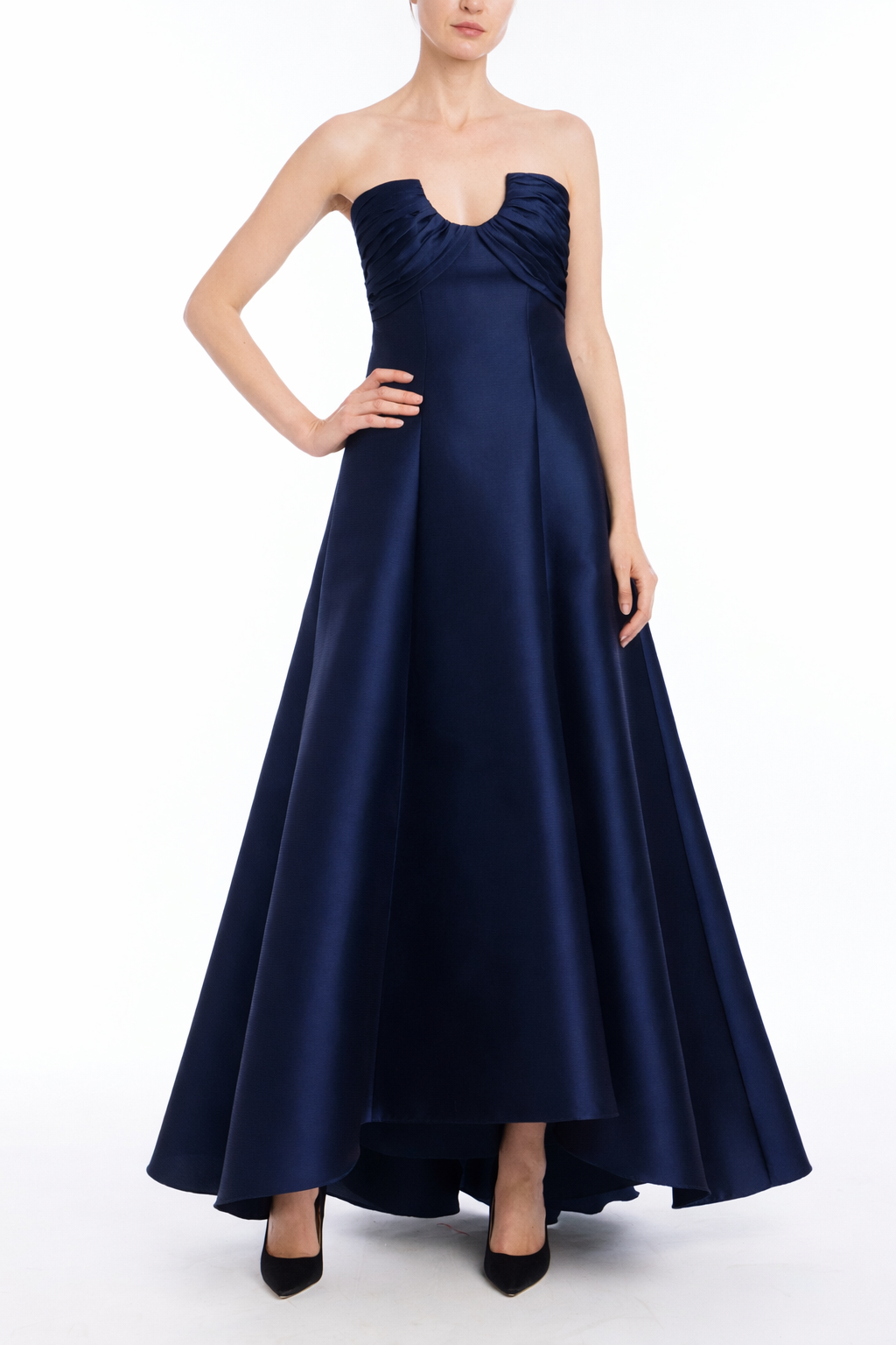 badgley-mischka-eg4471a-abendkleid-smaragd-high-low image 4