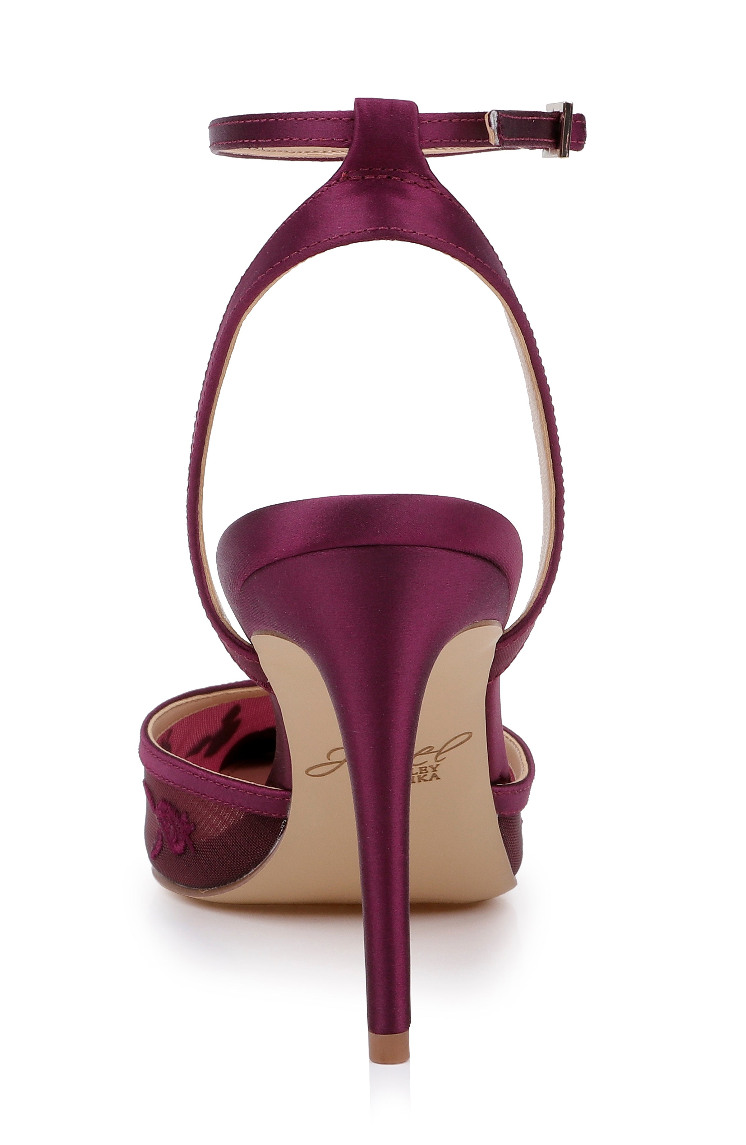 badgley-mischka-zaida-spitzer-pumps-ivory-satin-85-mm image 7