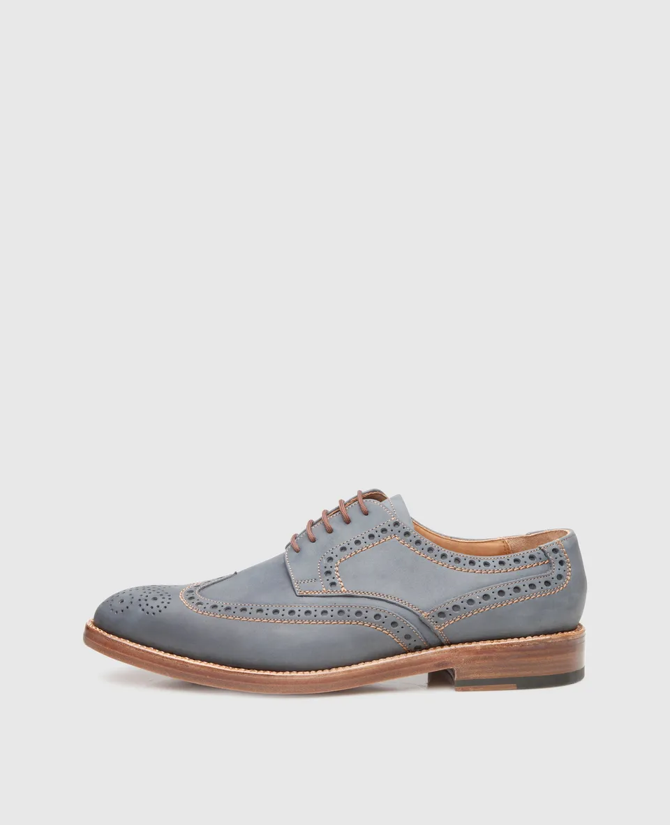 heinrich-dinkelacker-luzern-full-brogue-j-derby-jeans-nubuk image 1