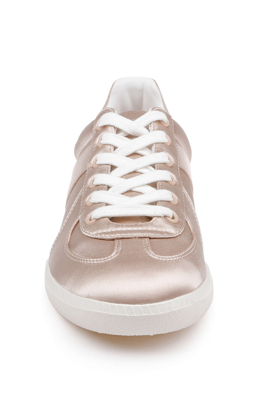 badgley-mischka-imara-satin-sneaker-nude-satin-flach image 4