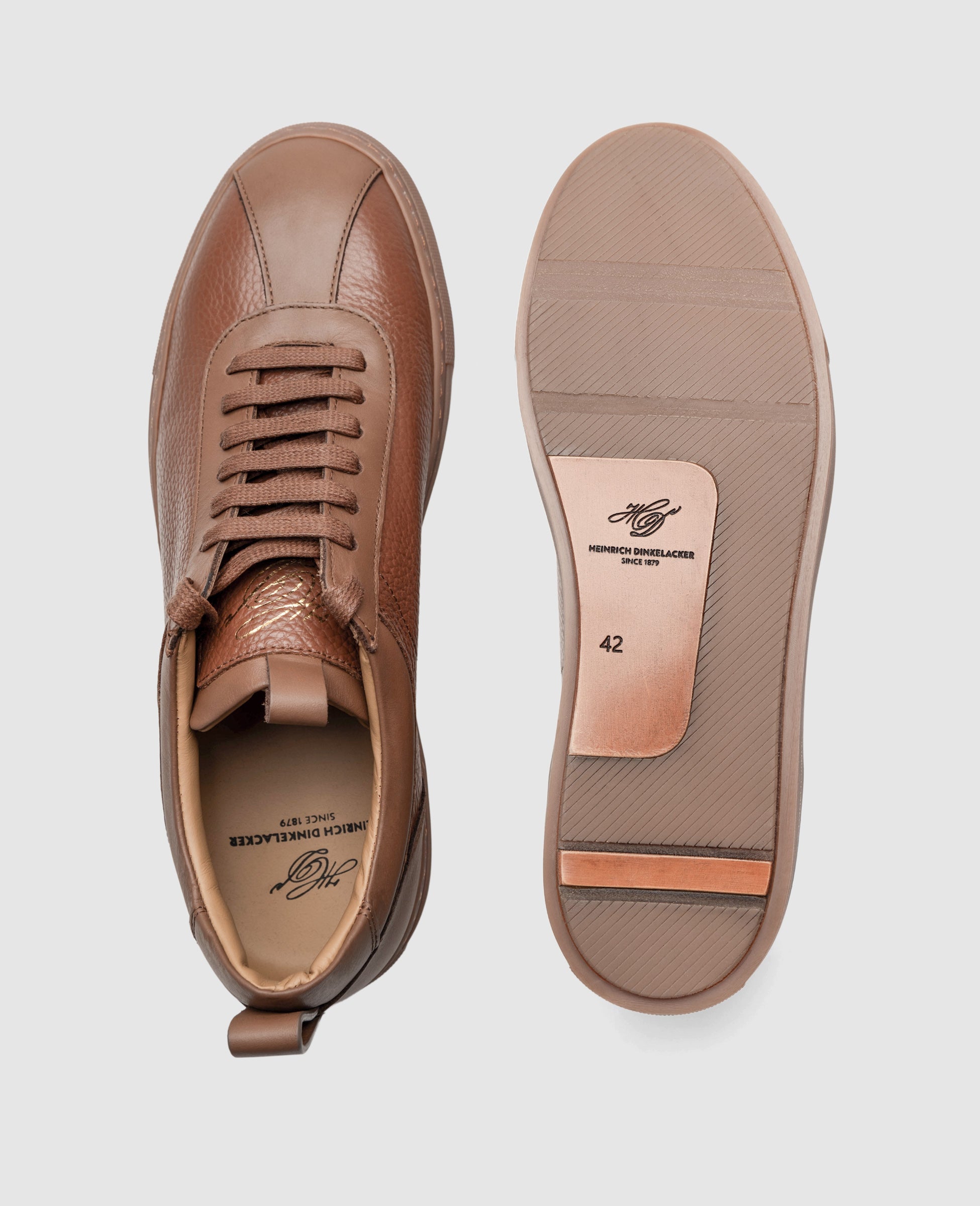 heinrich-dinkelacker-turin-sneaker-t-halbschuh-braun-gepr-gt image 5