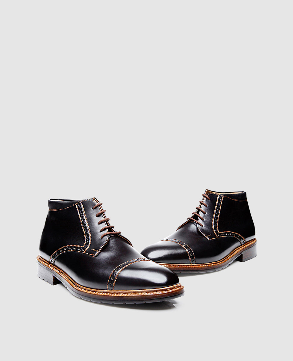 heinrich-dinkelacker-luzern-quarter-brogue-sc-boot-schwarz image 5