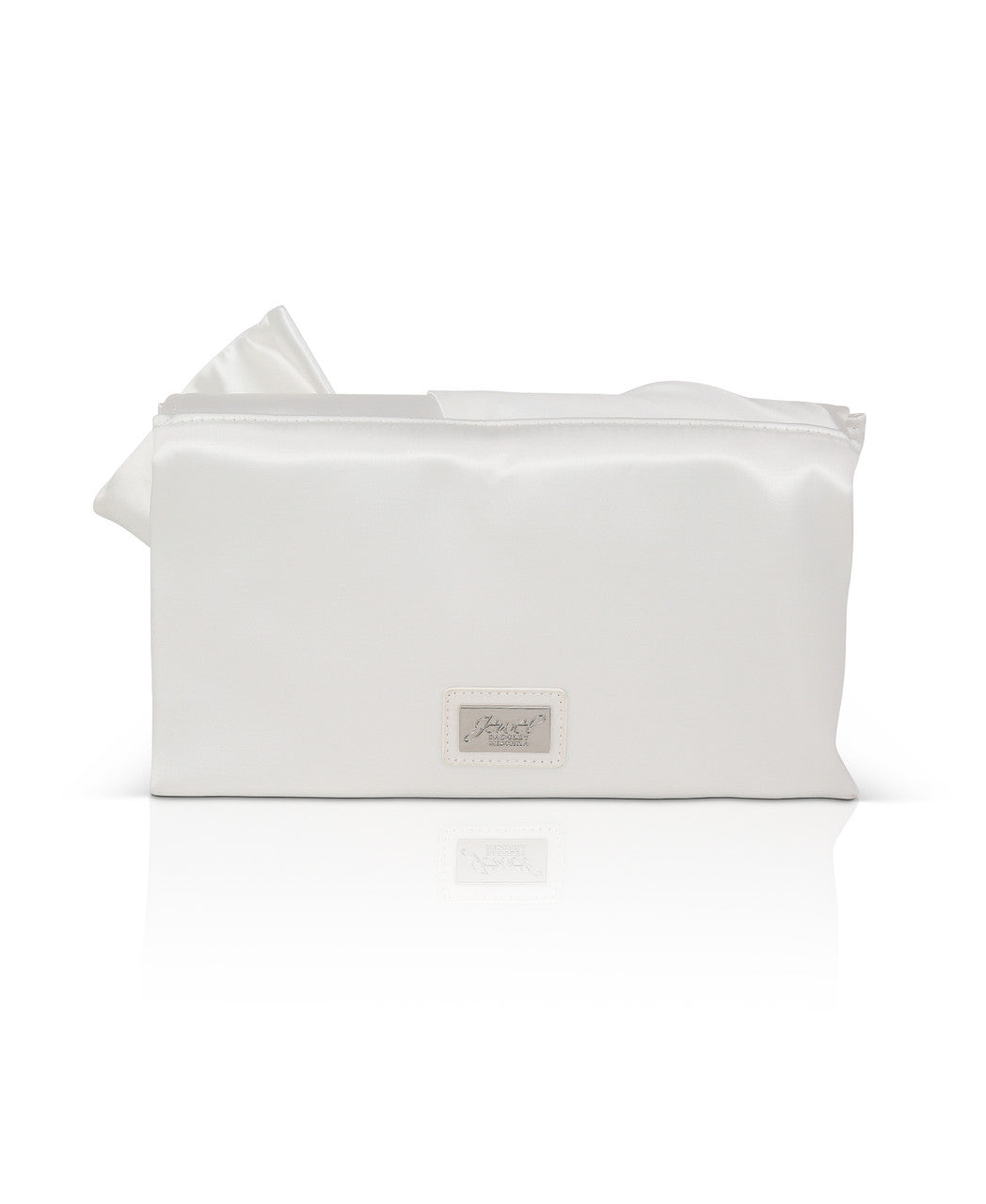 badgley-mischka-delilah-clutch-schwarz-schleife-kette image 3