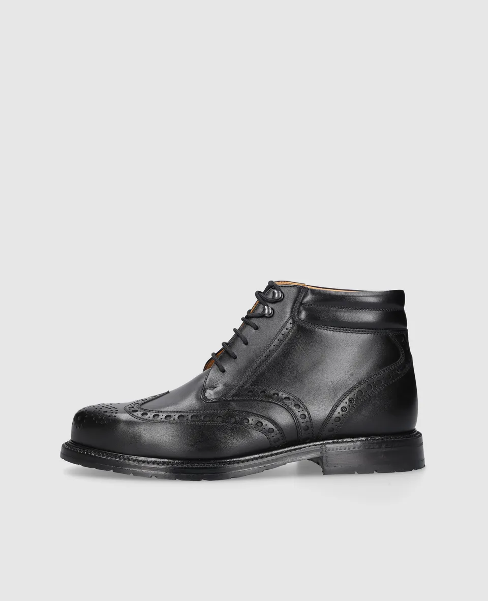 heinrich-dinkelacker-buda-full-brogue-bc-lederboot-schwarz-boxcalf image 1