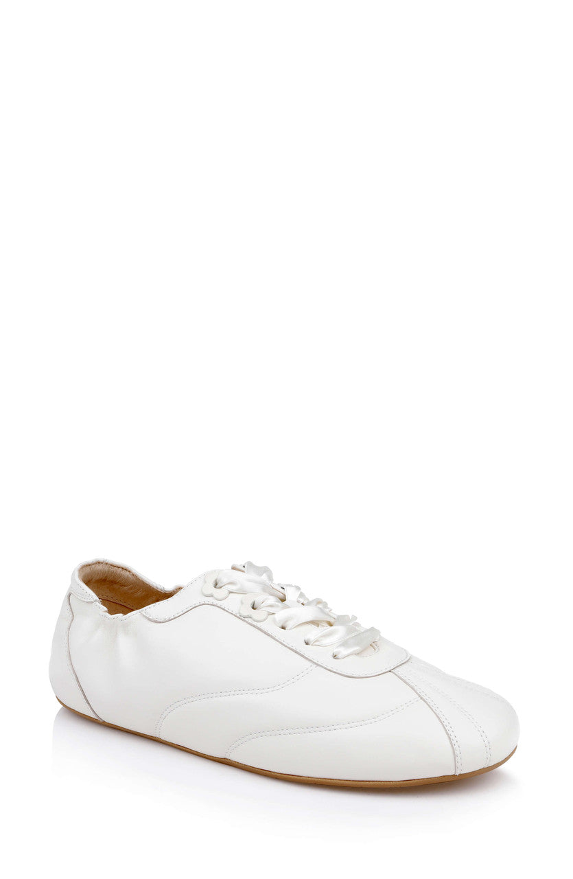 badgley-mischka-wilmott-sneaker-wei-leder-slip-on image 1