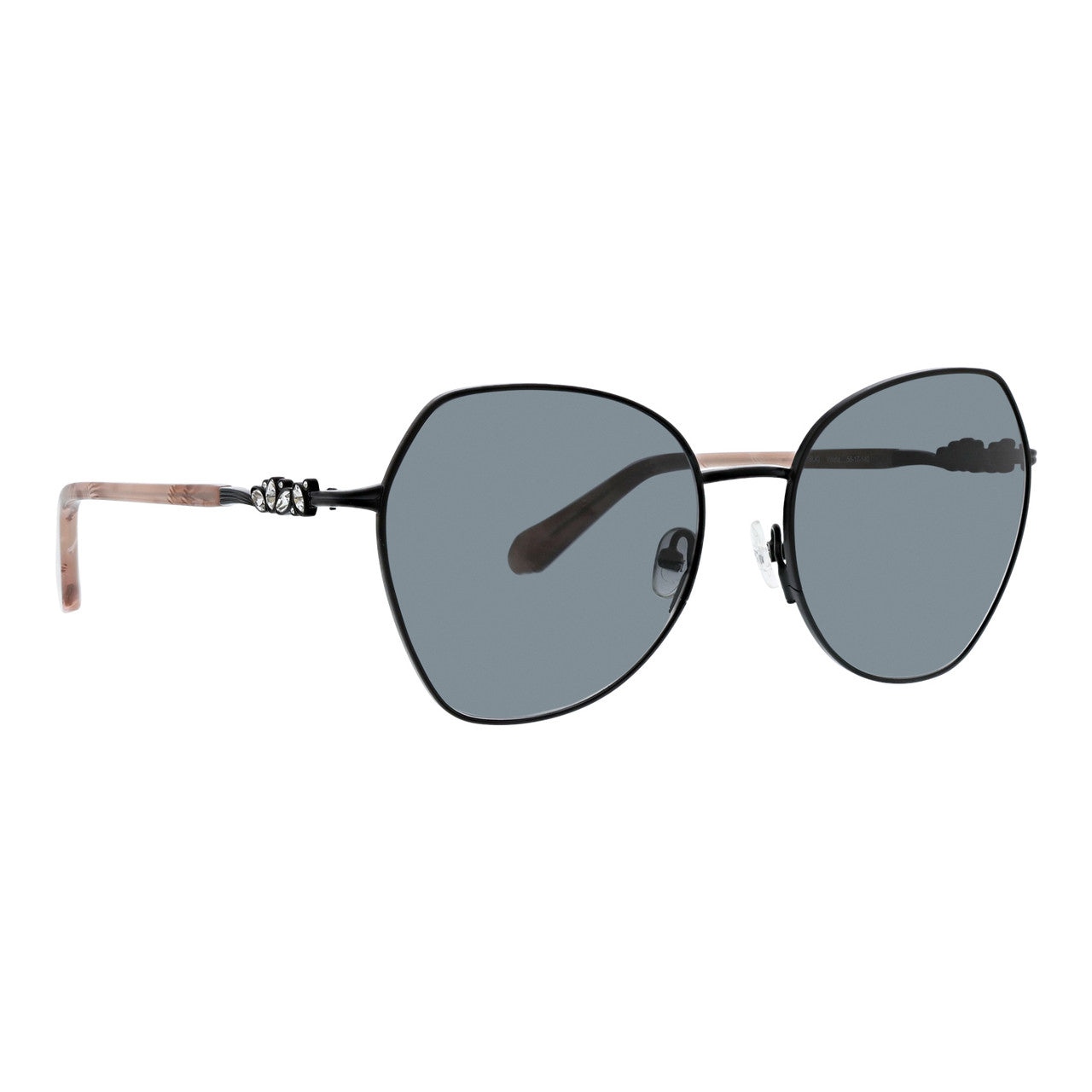 badgley-mischka-voleta-sonnenbrille-schwarz-kristall-acetat image 5