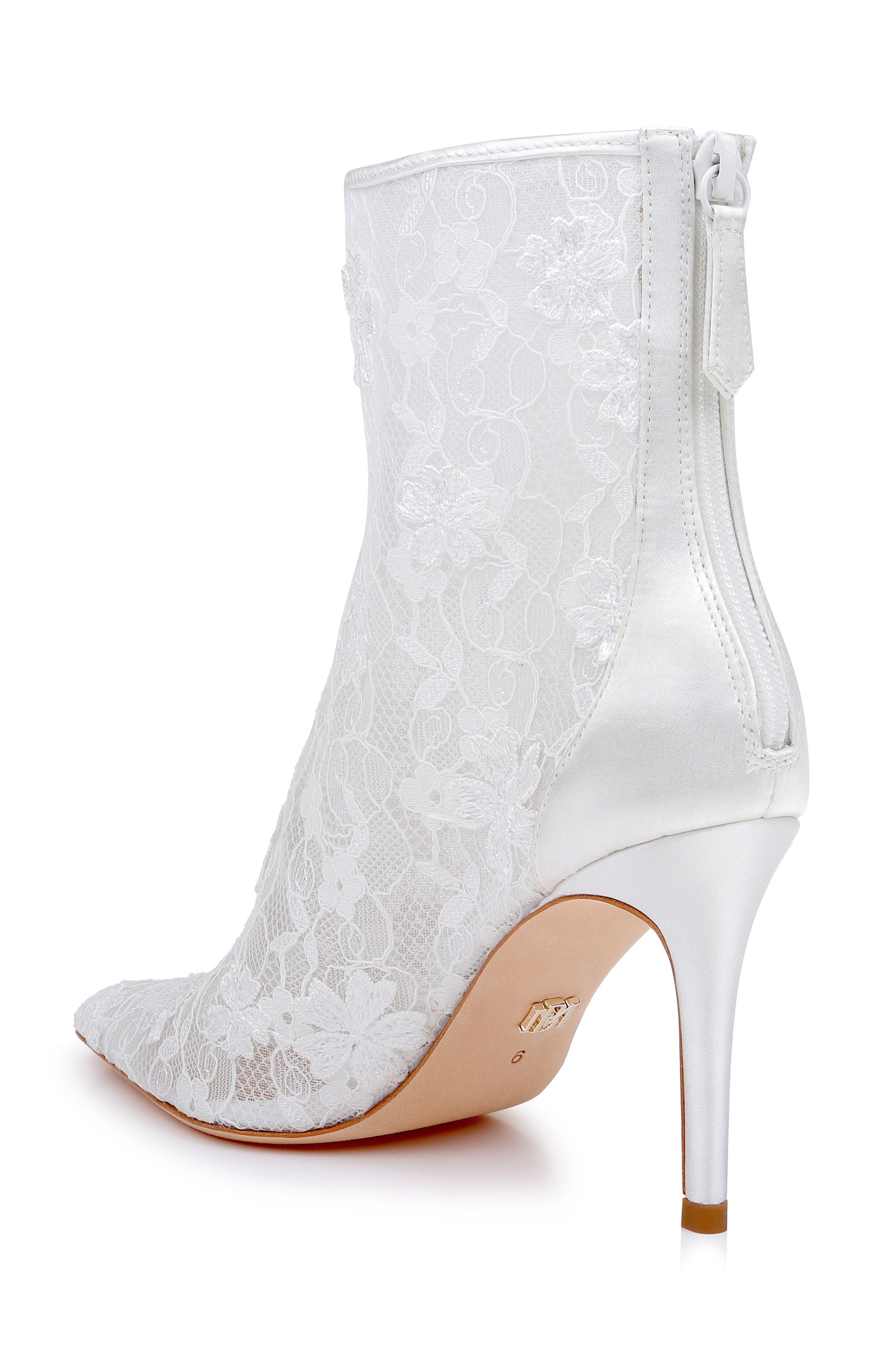 badgley-mischka-raya-stiefelette-schwarz-spitze-stiletto image 8