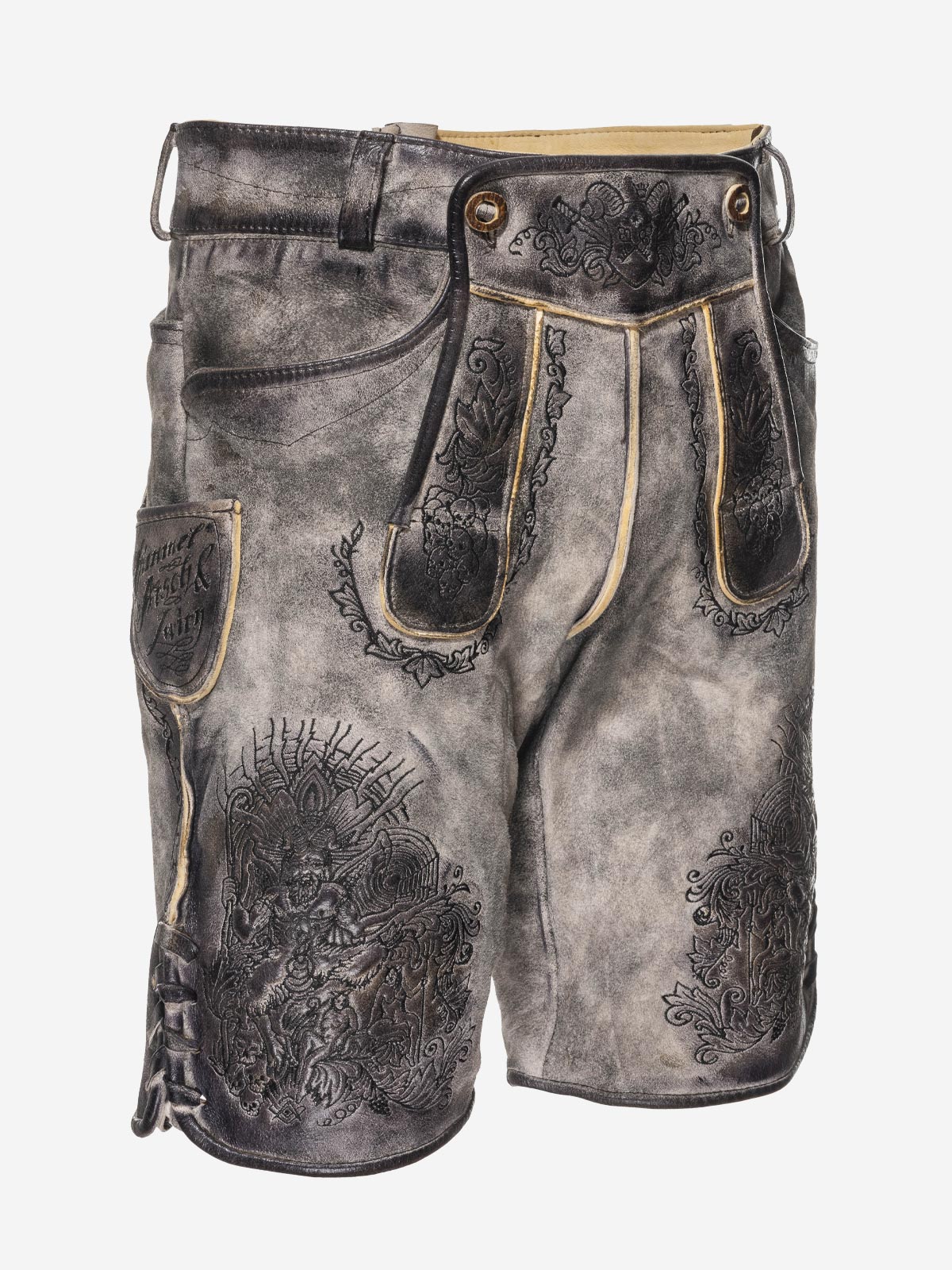 himmel-arsch-zwirn-pan-panik-lederhose-wildbock-mit-g-rtel image 3