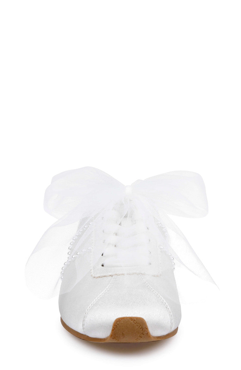 badgley-mischka-willy-mule-sneaker-wei-satin-gr-38 image 4