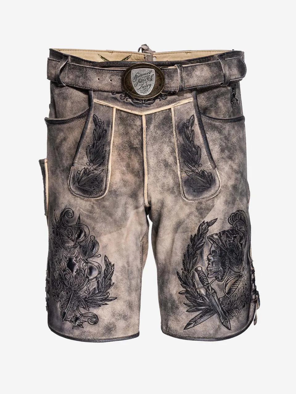 himmel-arsch-zwirn-k-nig-watzmann-lederhose-wildbock-mit-g-rtel image 1