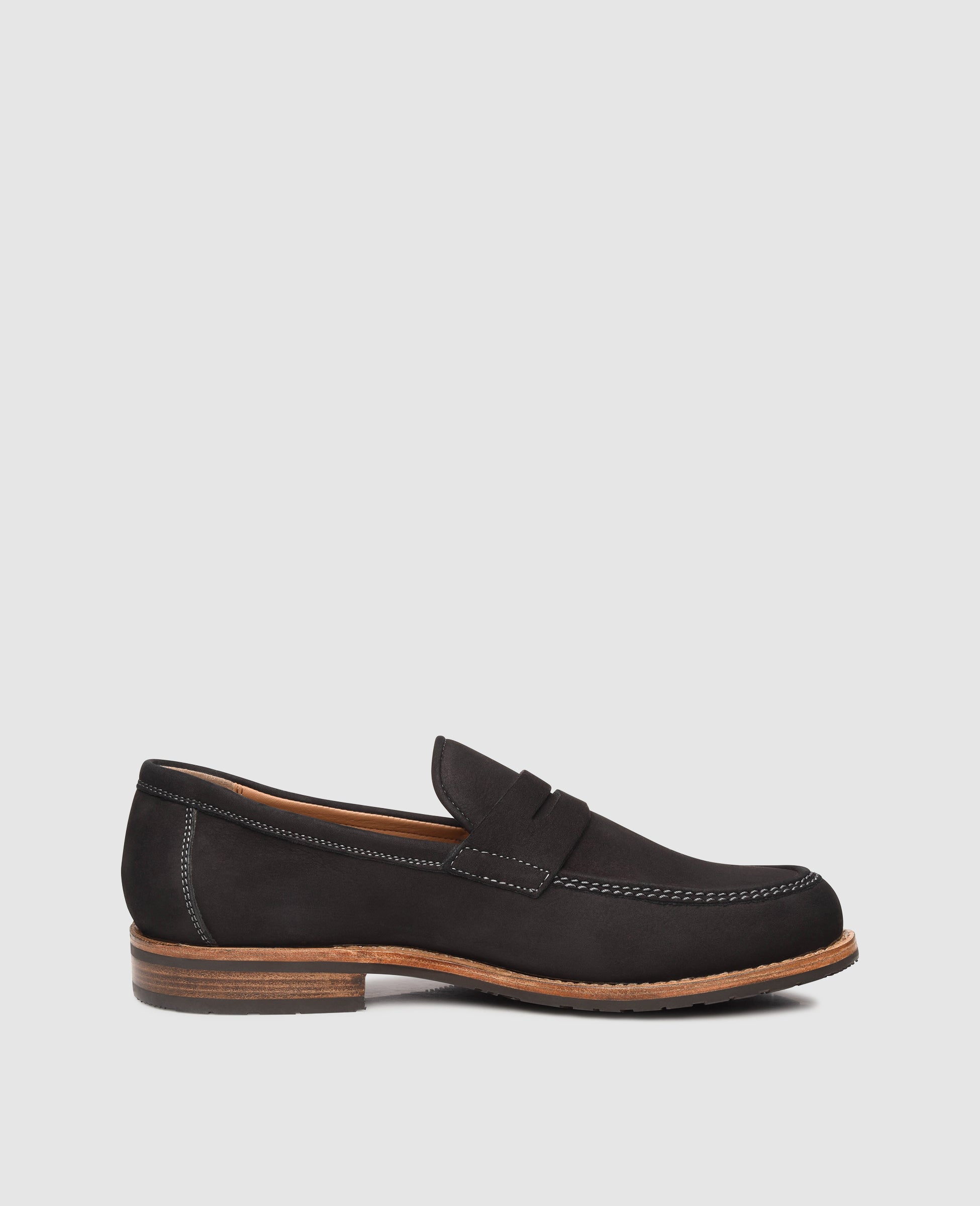 heinrich-dinkelacker-wien-plain-bd-loafer-schwarz-nubuk image 4