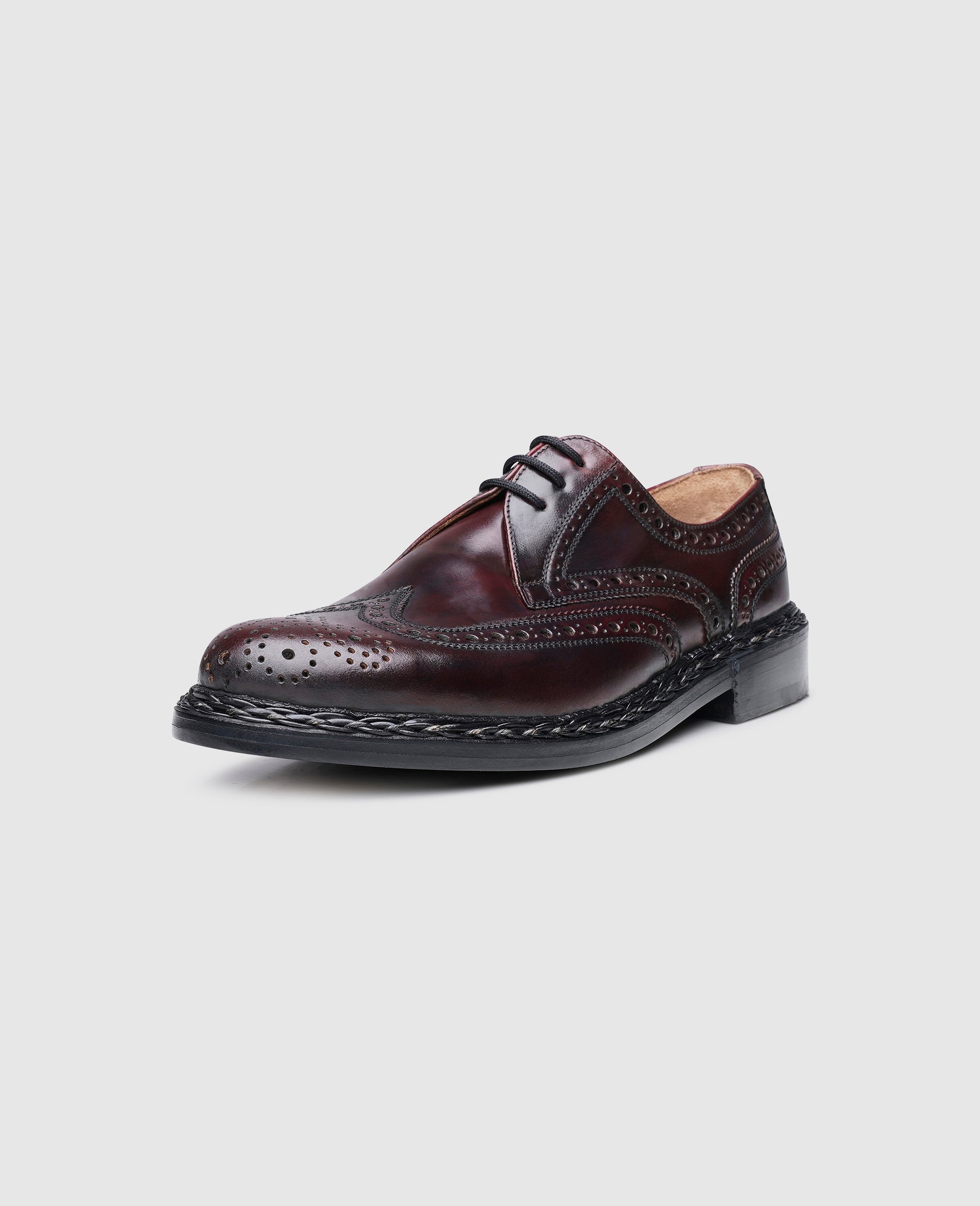 heinrich-dinkelacker-buda-full-brogue-derby-oxblood-cordovan image 2