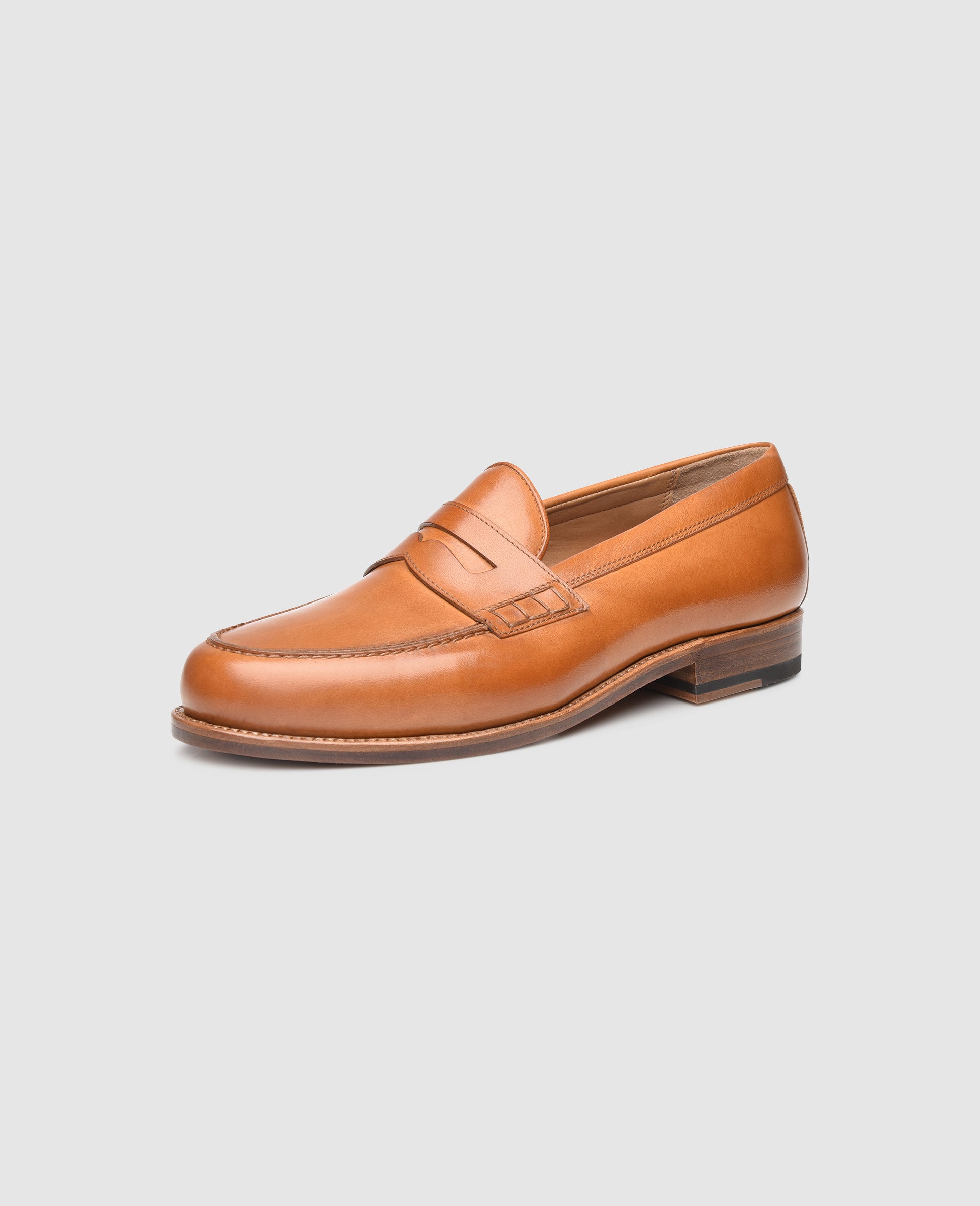 heinrich-dinkelacker-wien-plain-ac-penny-loafer-nuss-kalbsleder image 2