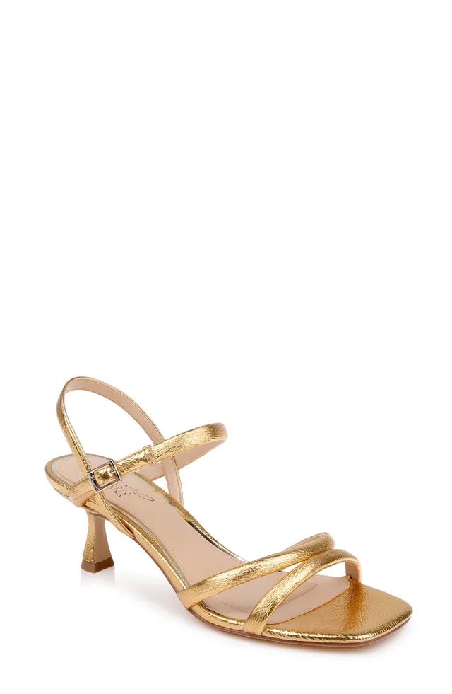 badgley-mischka-zianna-ii-sandalette-gold-antik-kitten image 1