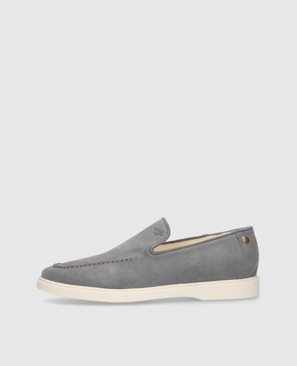 heinrich-dinkelacker-genua-plain-v-loafer-grau-kalbsvelours image 1