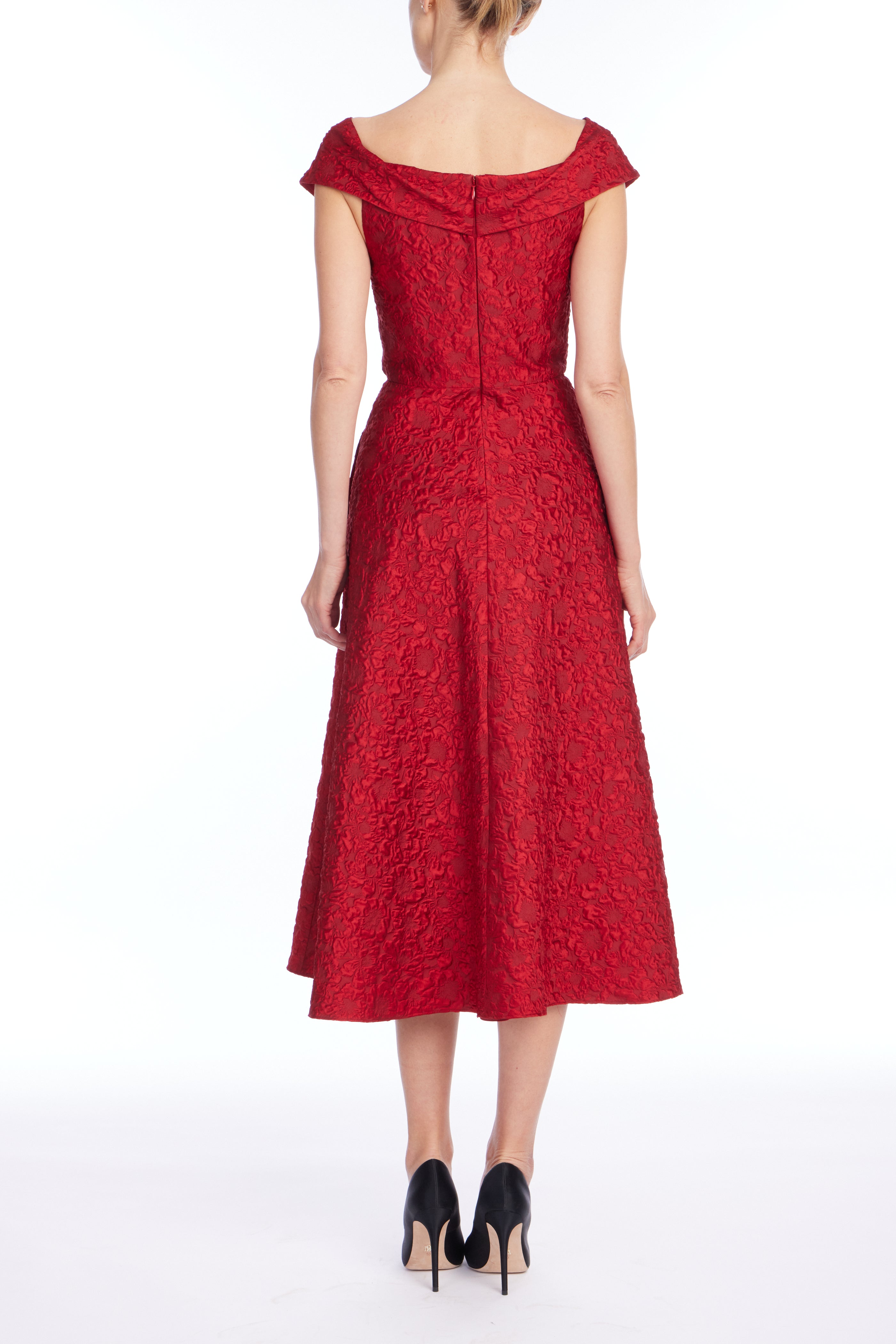 badgley-mischka-sc4650-cocktailkleid-jacquard-navy image 6