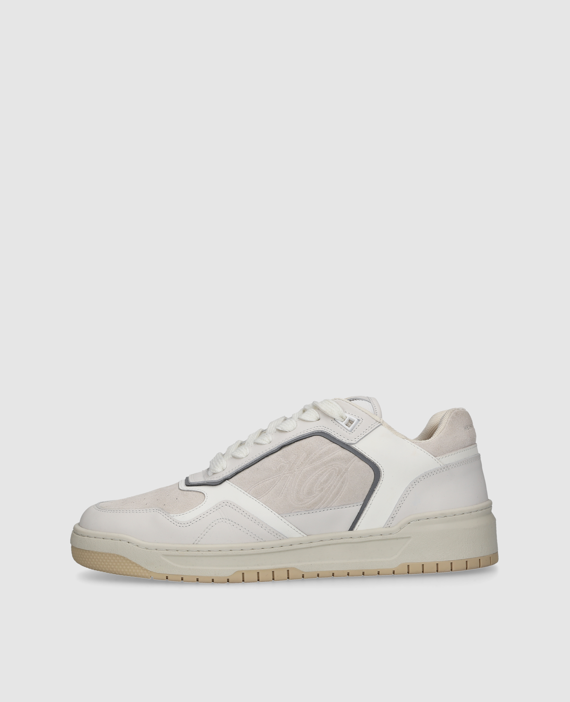 heinrich-dinkelacker-los-angeles-sneaker-wei-kalbsvelours image 1