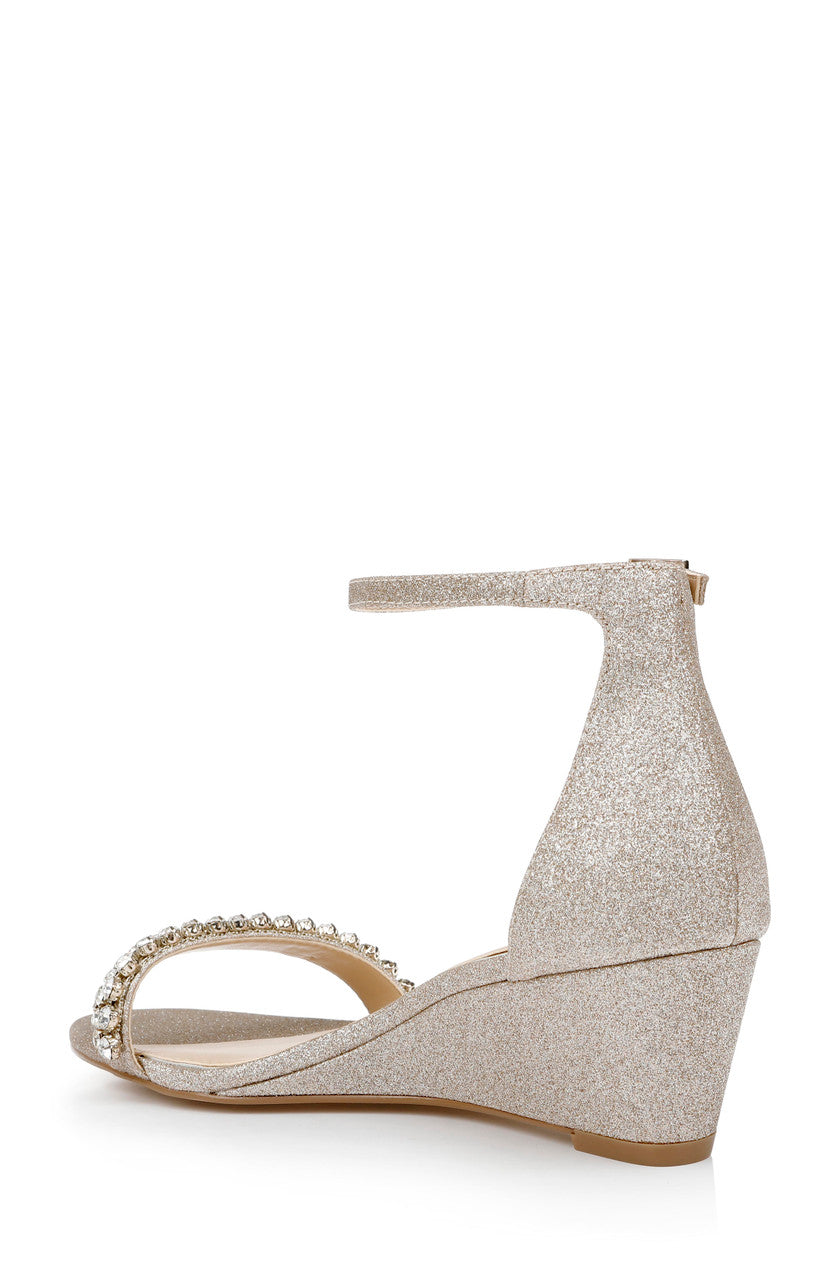 badgley-mischka-lora-keilsandalen-champagne-kristall-50mm image 3