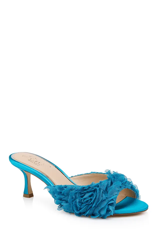 badgley-mischka-scarlet-kitten-heel-mule-pantoletten-ivory image 1