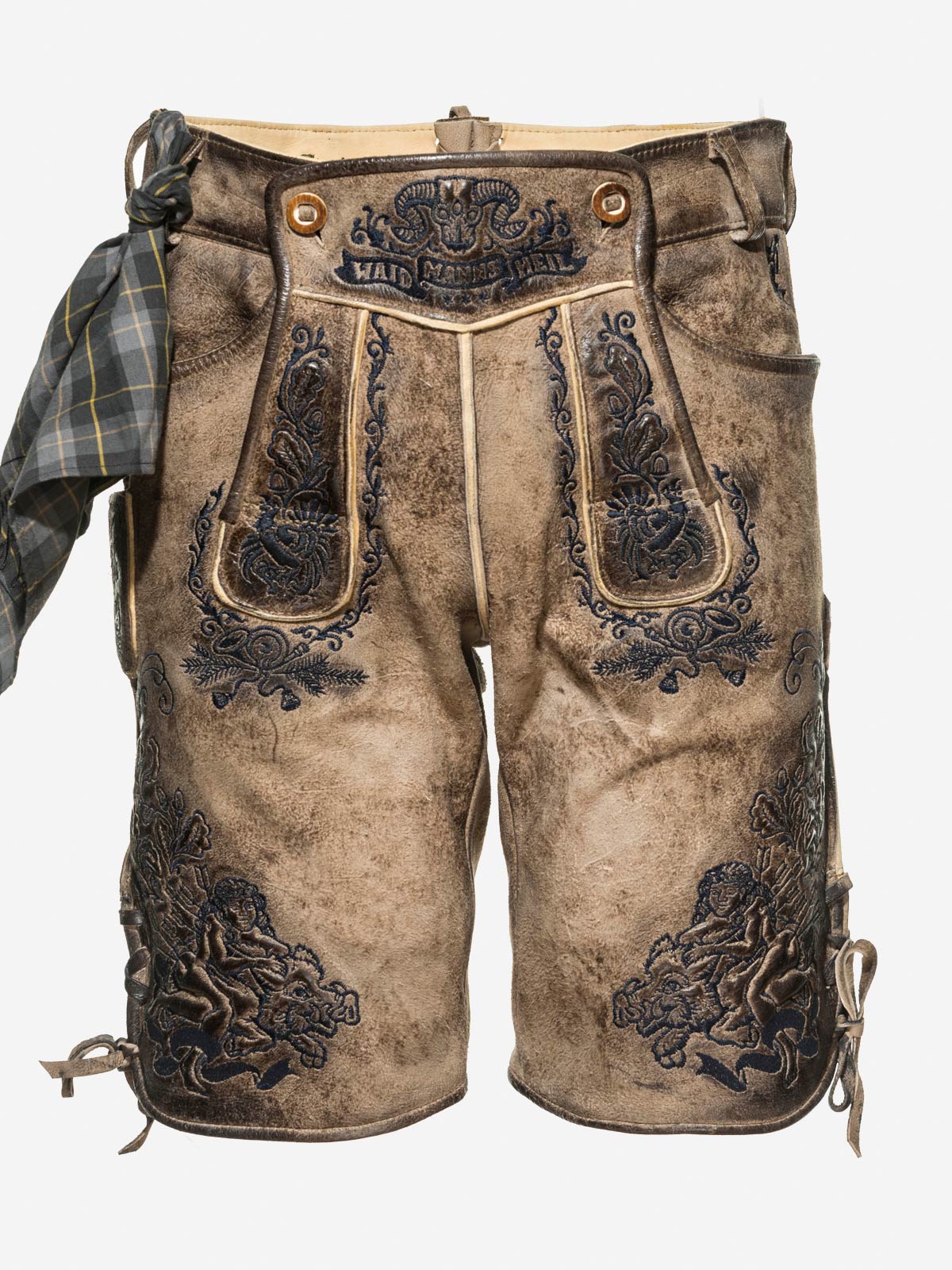 himmel-arsch-zwirn-hatzfieber-eiche-lederhose-wildbock-mit-g-rtel image 2