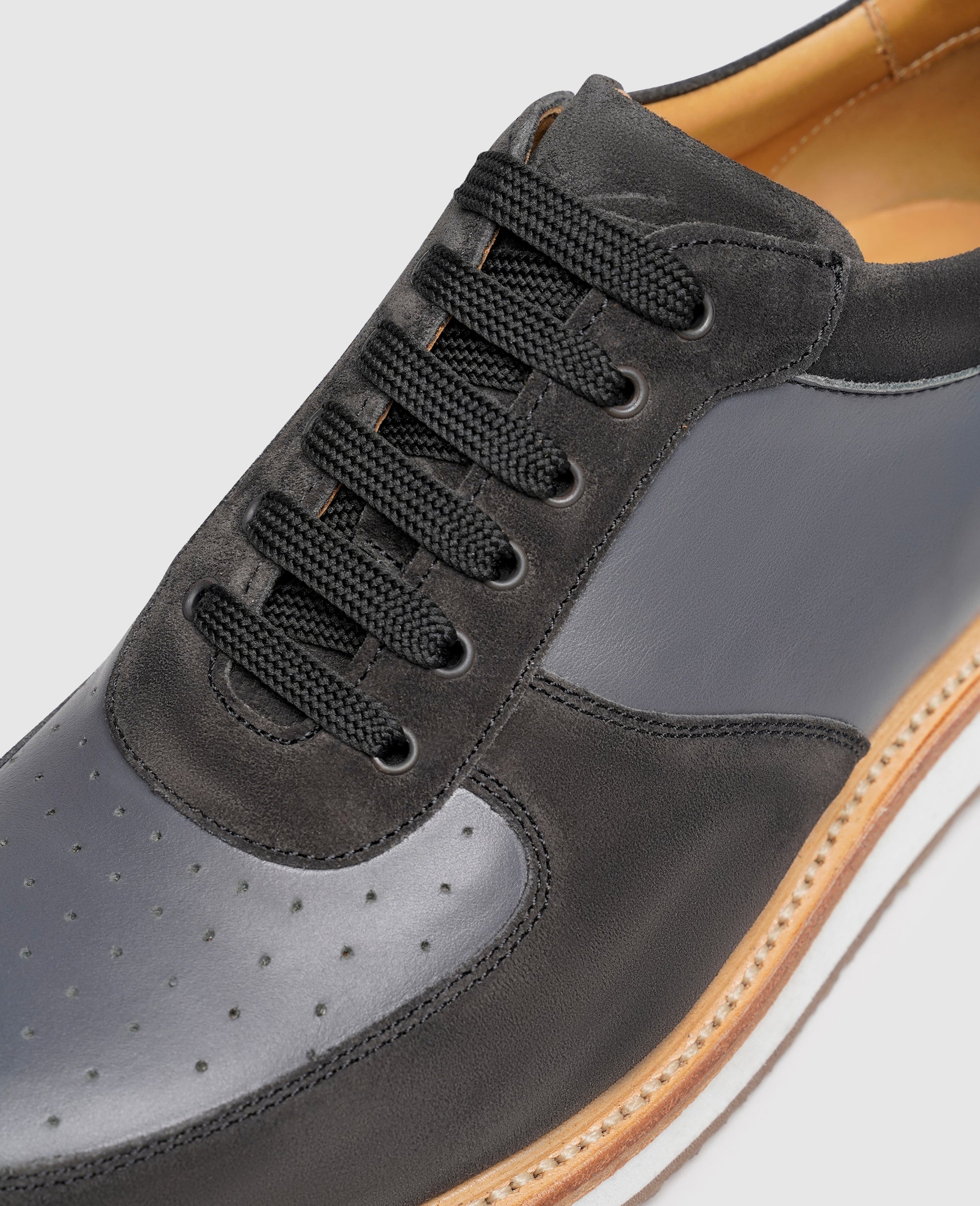 heinrich-dinkelacker-london-sneaker-np-herren-asphalt-kalbsnappa image 4