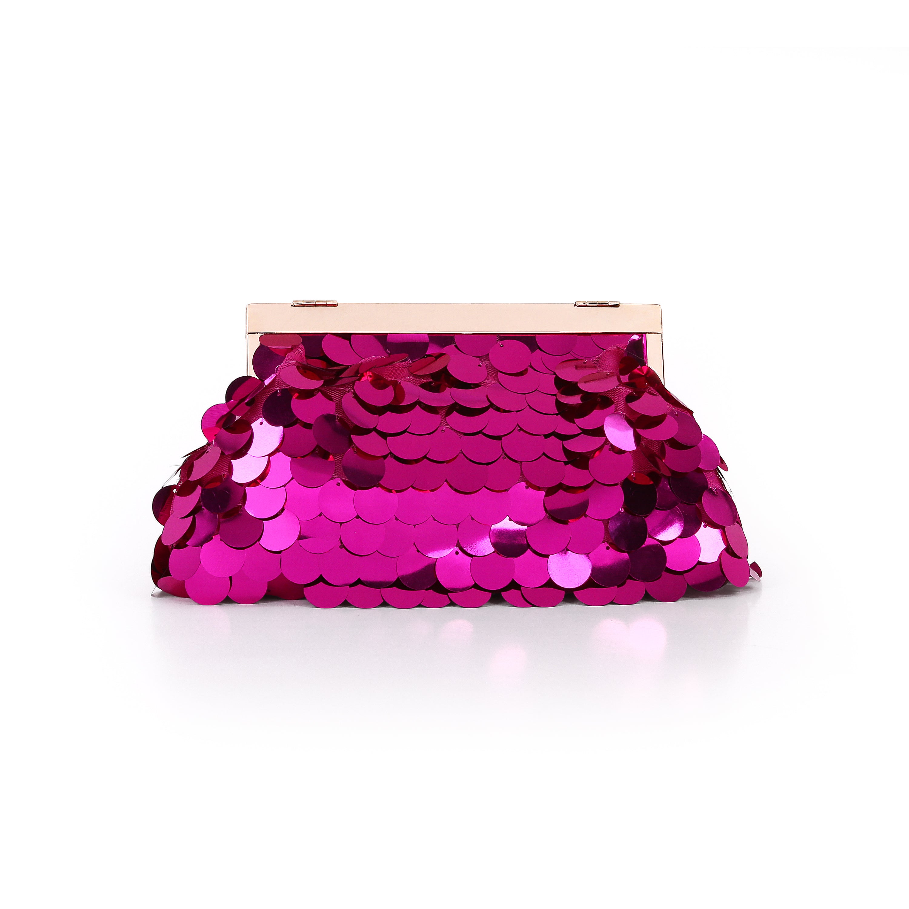 badgley-mischka-edie-clutch-pink-pailletten-kette image 3