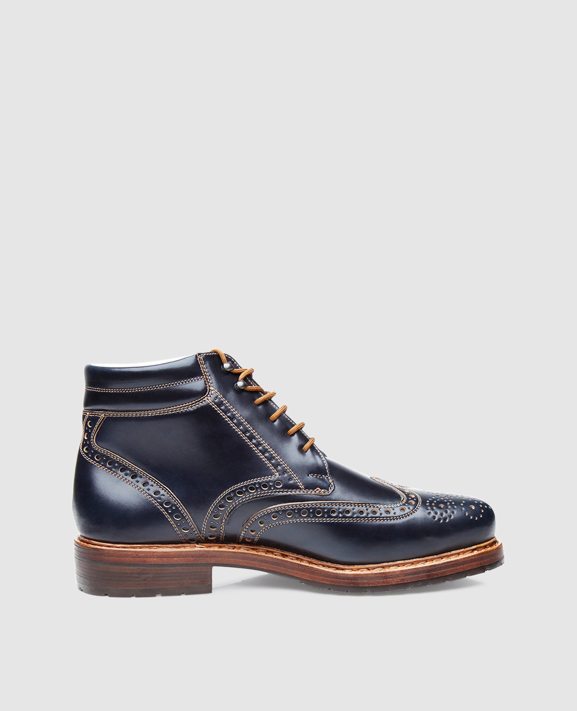 heinrich-dinkelacker-buda-full-brogue-boot-navy-cordovan image 3