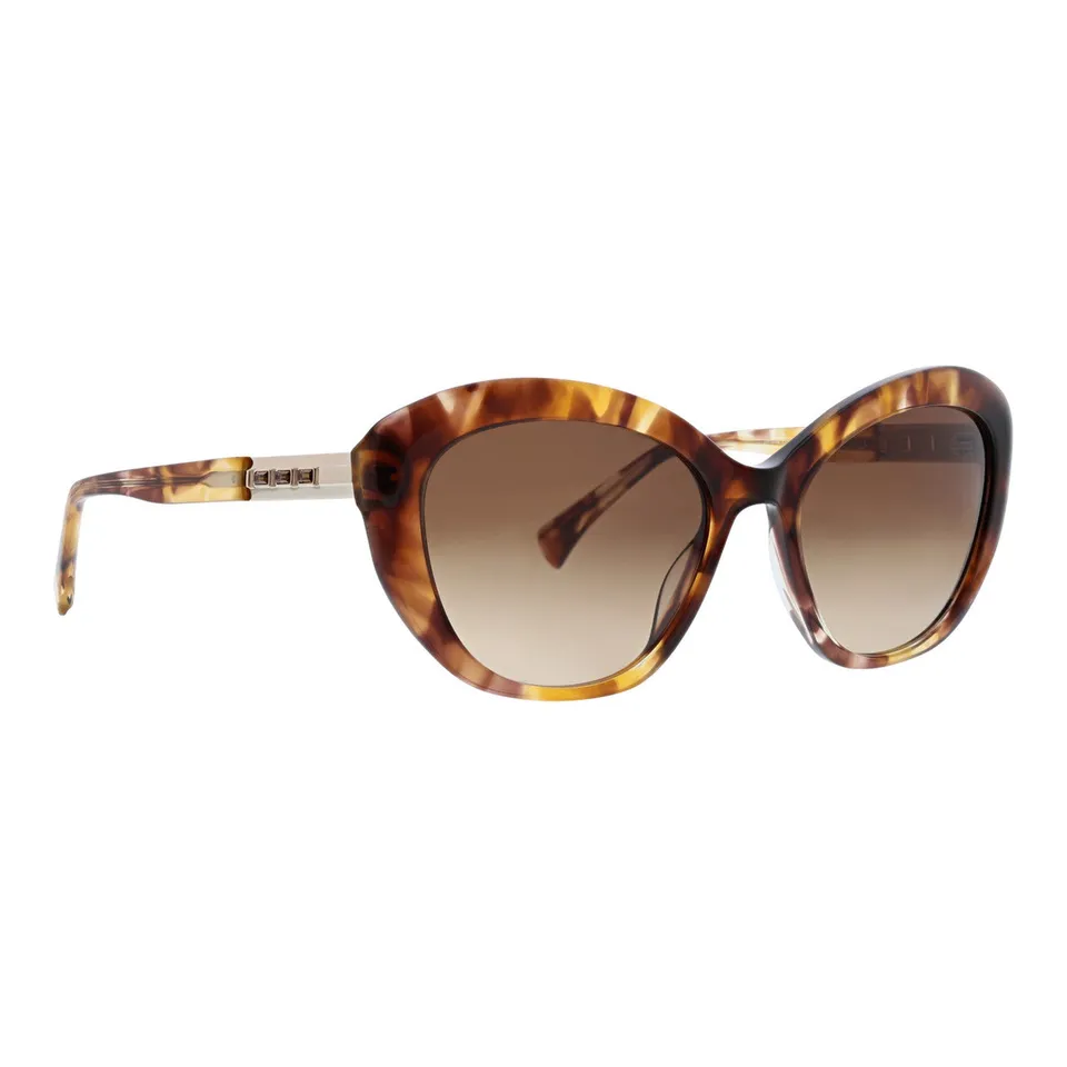 badgley-mischka-beatrice-sonnenbrille-tortoise-70er image 1
