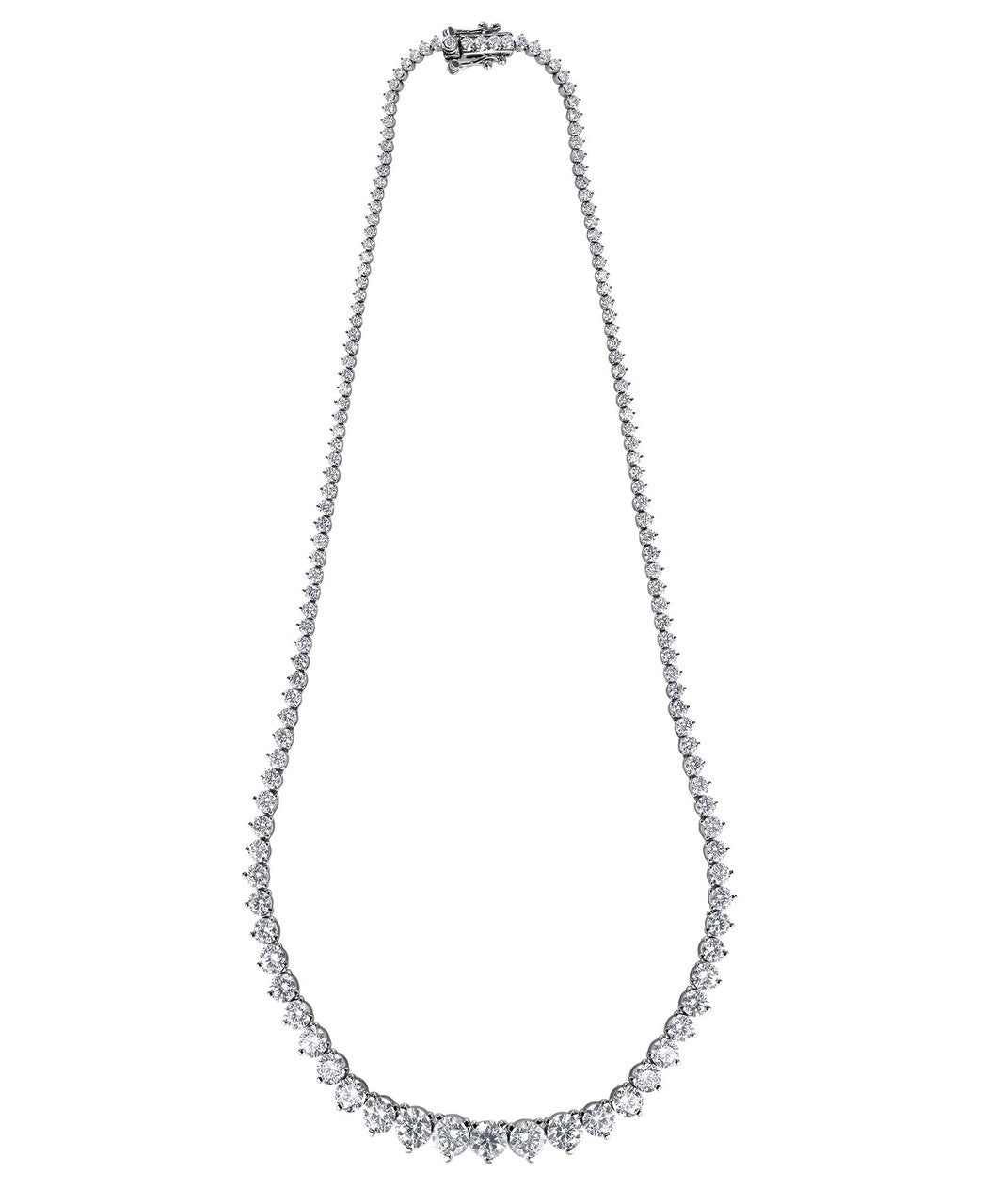 badgley-mischka-jewelry-15cttw-diamant-collier-wei-gold-14k image 2