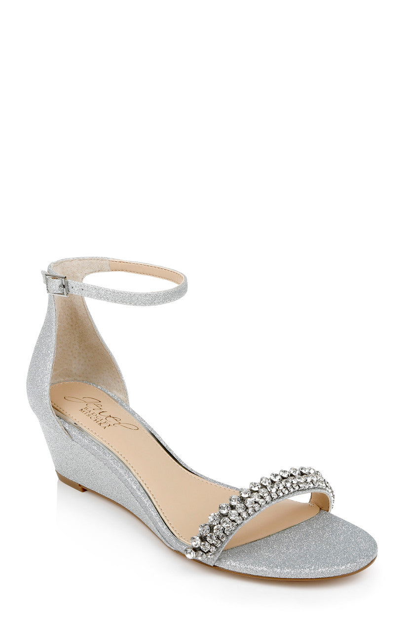 badgley-mischka-lora-keilsandalen-champagne-kristall-50mm image 8
