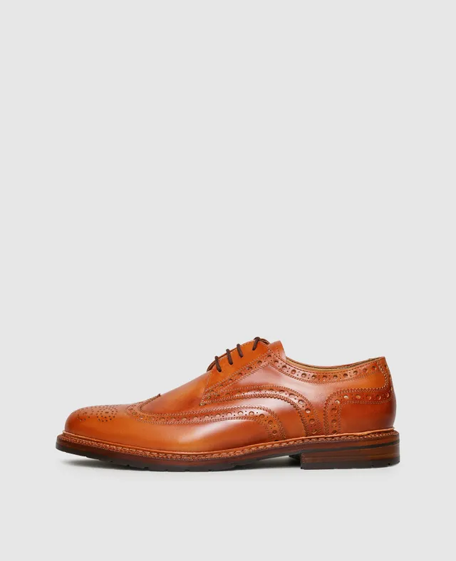 heinrich-dinkelacker-genf-full-brogue-derby-cognac-weit image 1