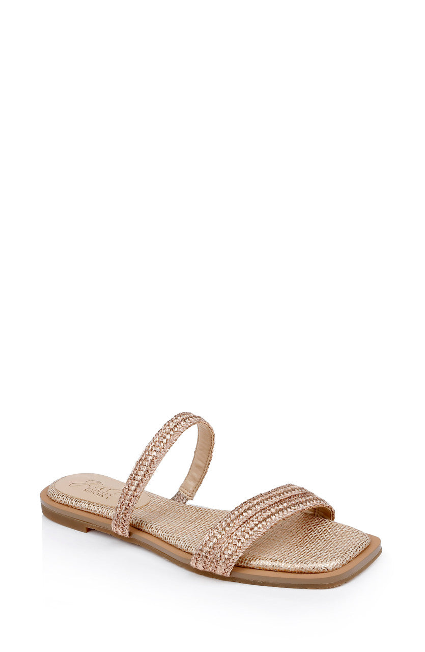 badgley-mischka-helena-jw5010-flats-rosegold-flach image 1
