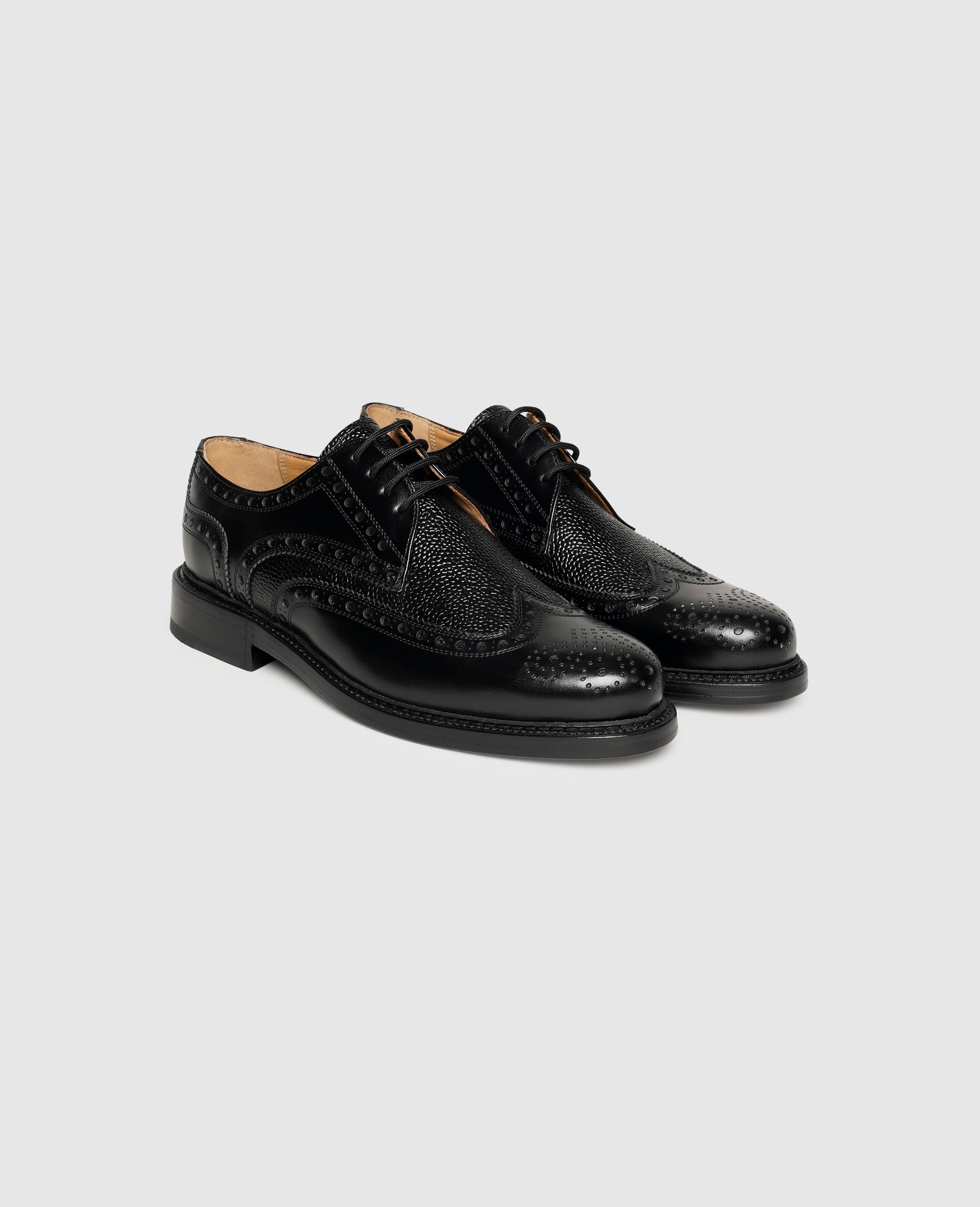 heinrich-dinkelacker-z-rich-full-brogue-bc-derby-schwarz-scotch image 2