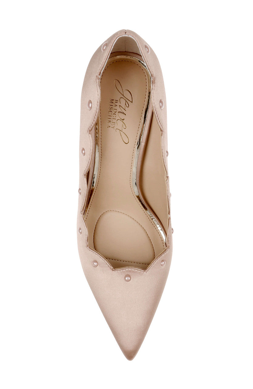 badgley-mischka-eleni-jw5608-pumps-nude-perlen-satin image 5