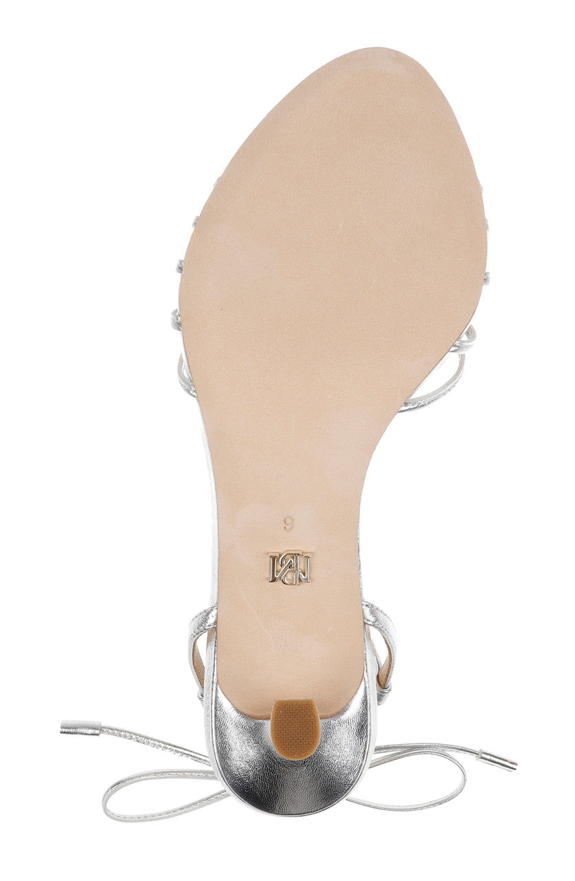 badgley-mischka-darlyn-sandaletten-wei-leder-mit-mittelabsatz image 6